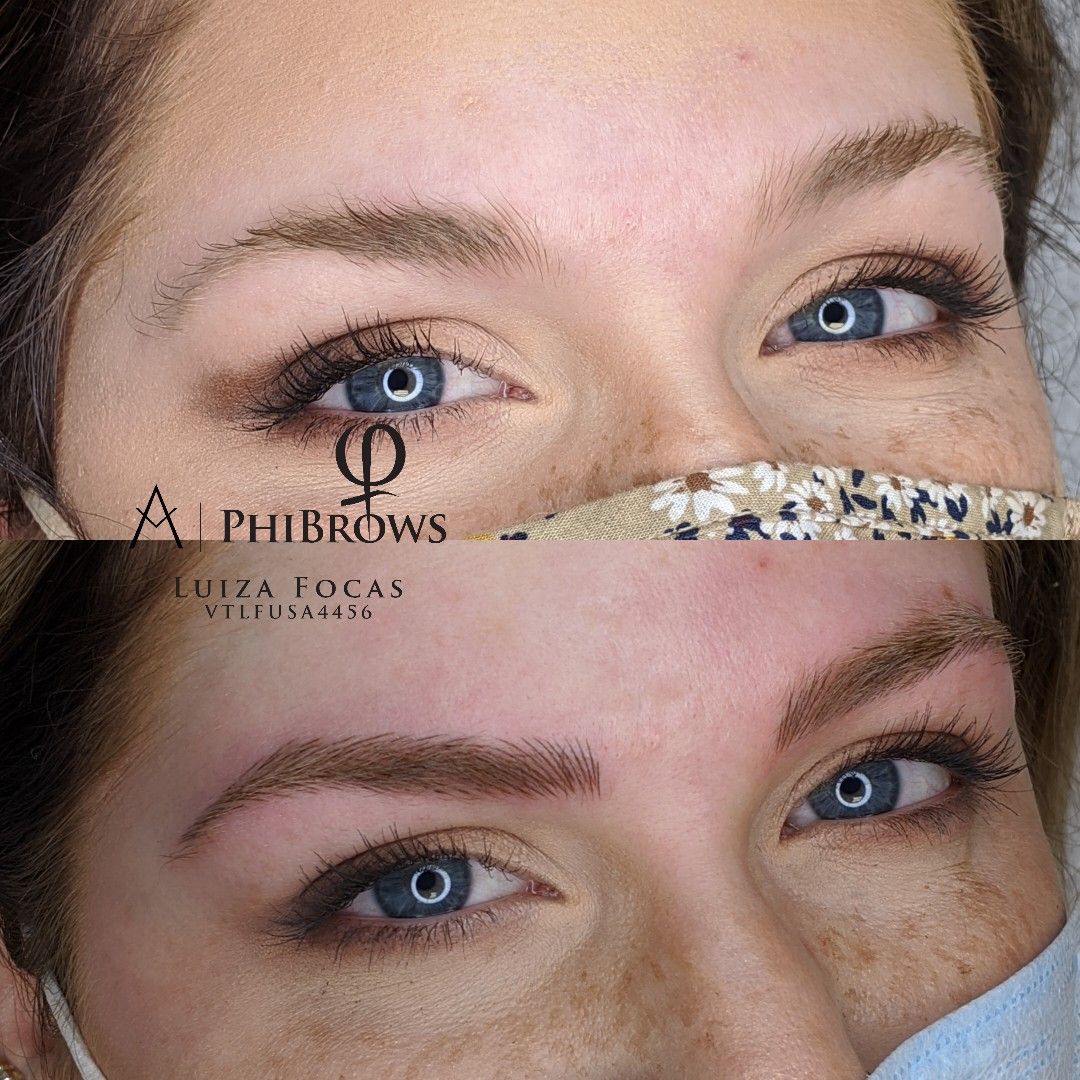 Eyebrow Tattoo result by Luiza Brows in Atlanta, GA