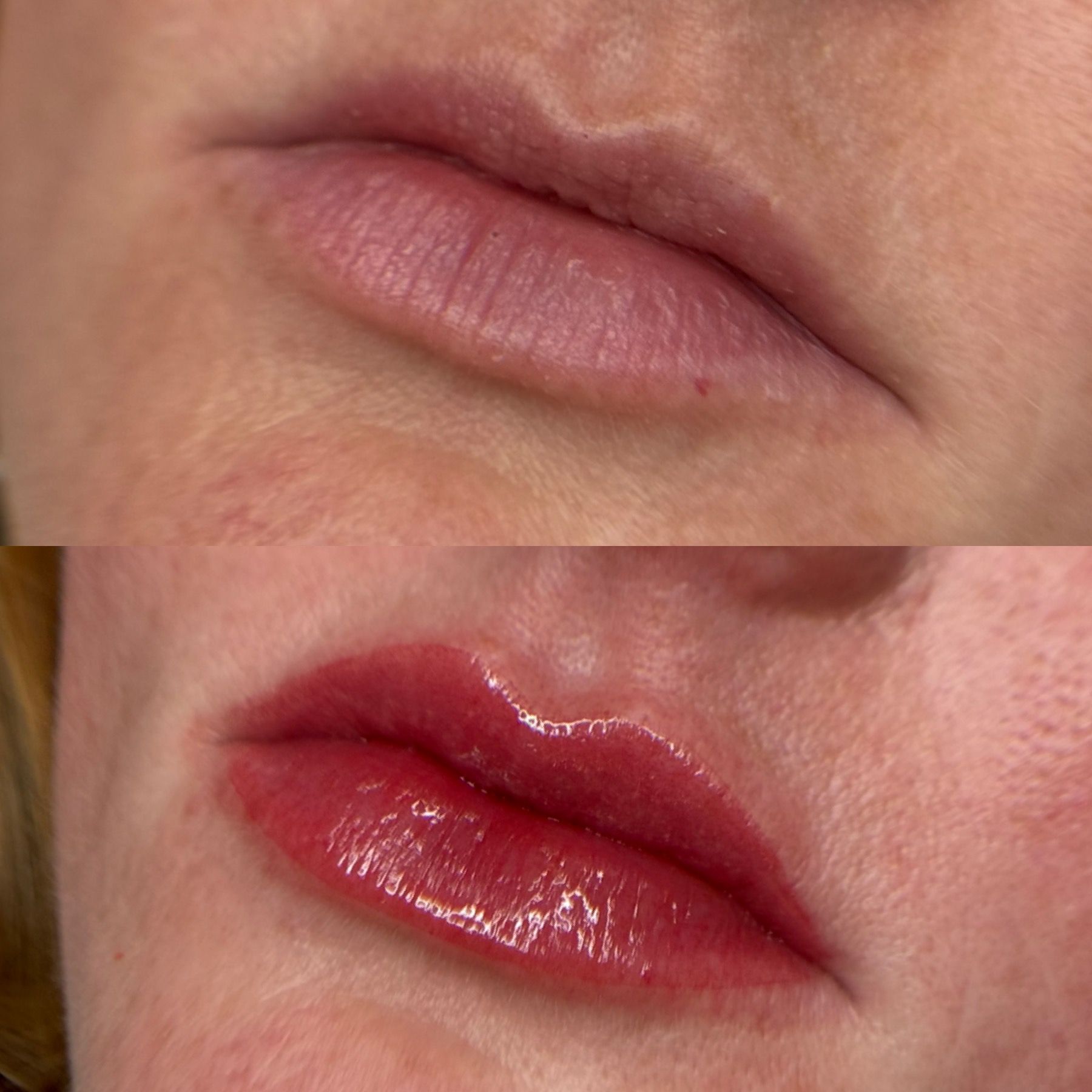 Permanent makeup work by Brow Therapy in Newnan, GA