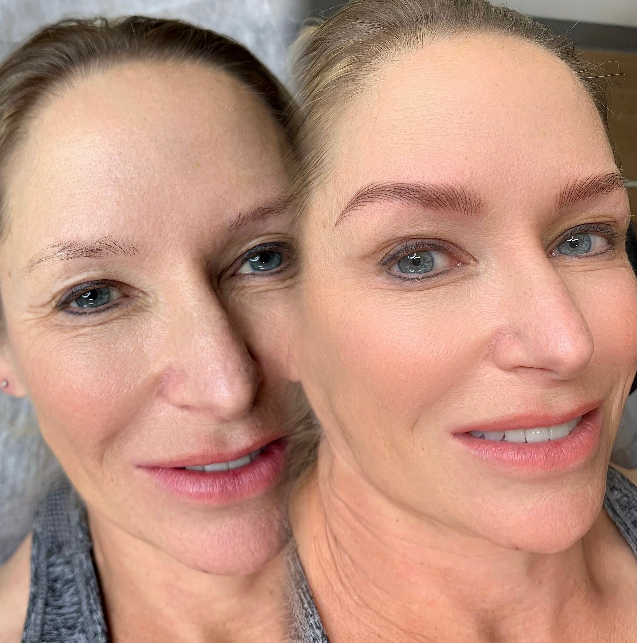 Eyebrow Tattoo result by Eva Luxe Beauty Lounge in Buford, GA