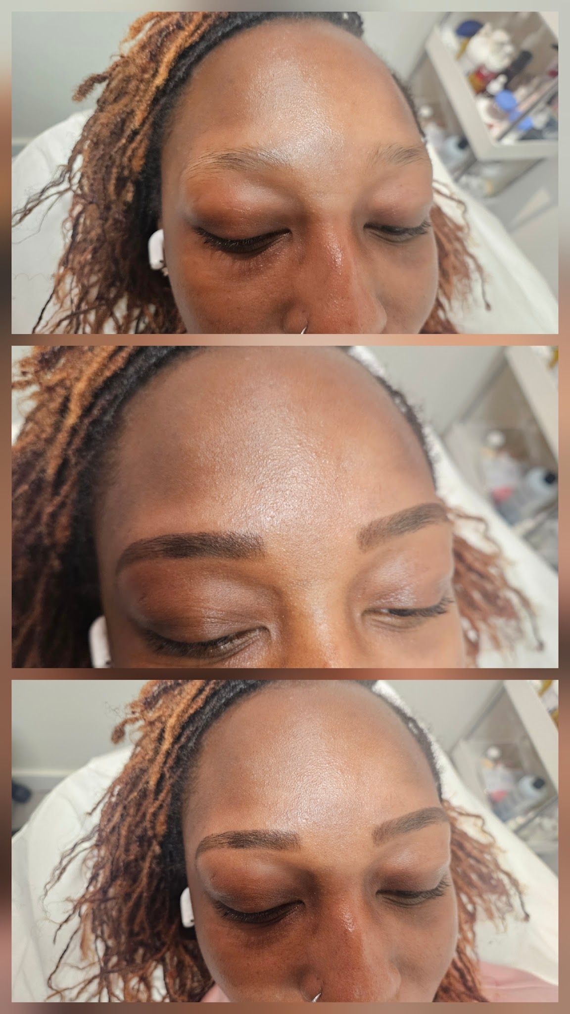 Eyebrow Tattoo result by Lashrow Beauty Studio in Lawrenceville, GA