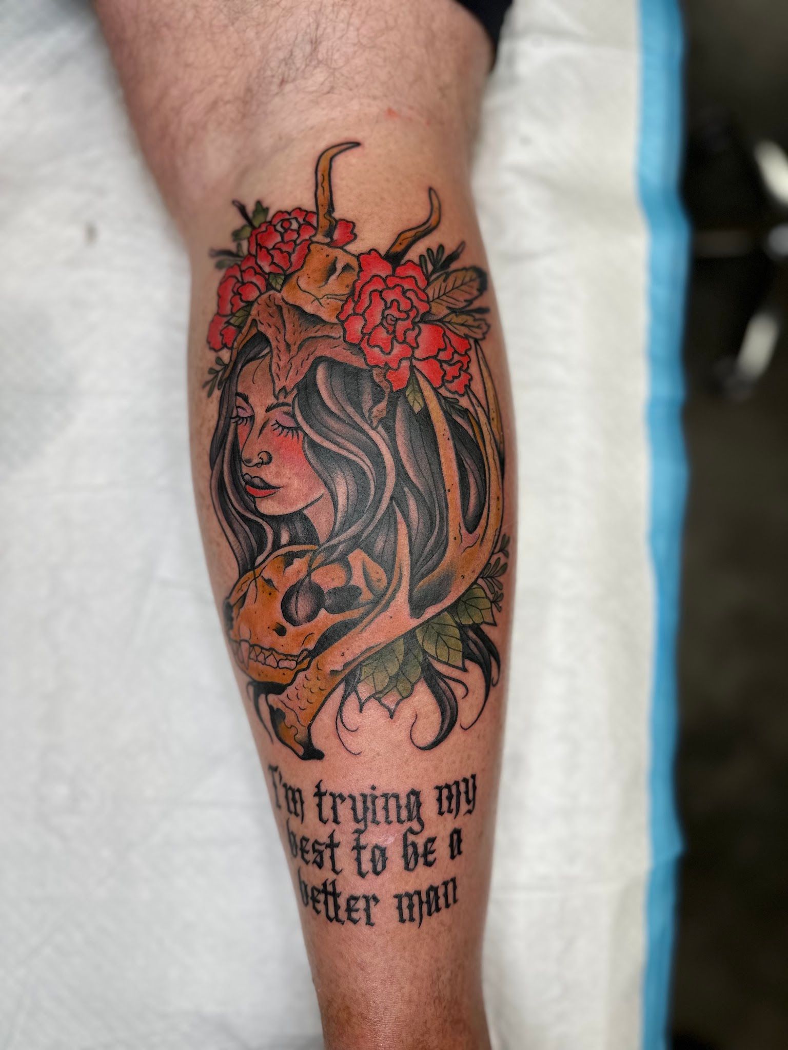 Permanent makeup work by Salvation Tattoo Studio in Martinez, GA