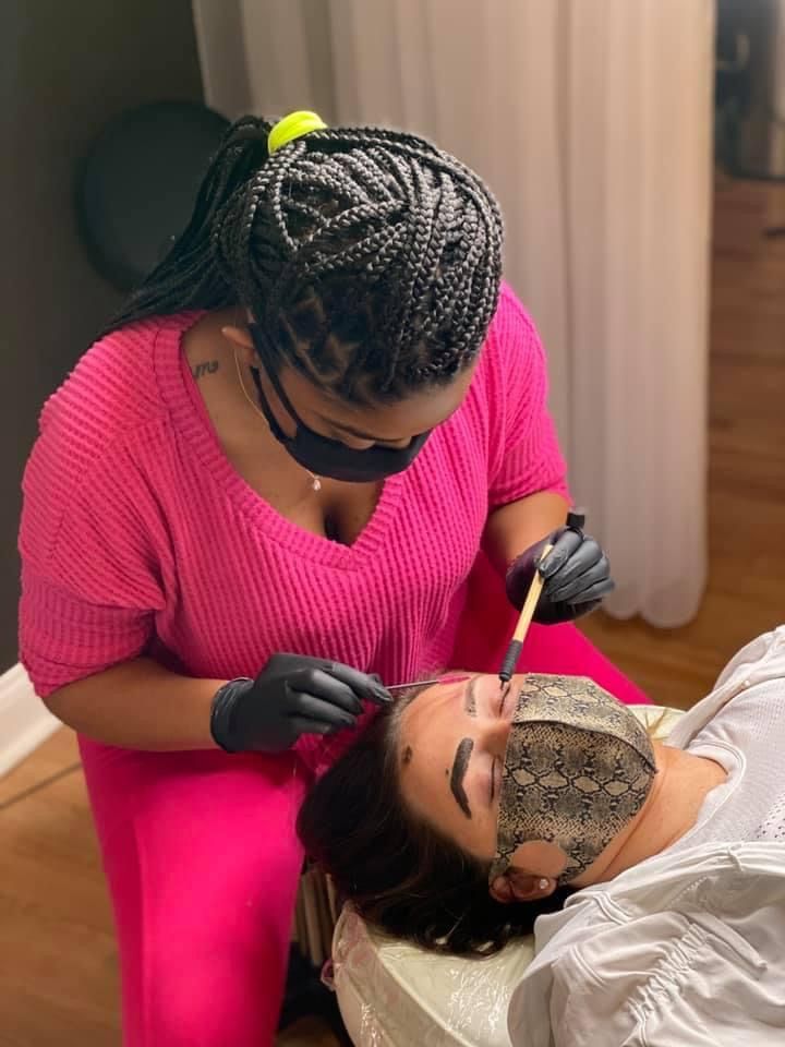 Taylored and Tamed Brow Boutique — permanent makeup work