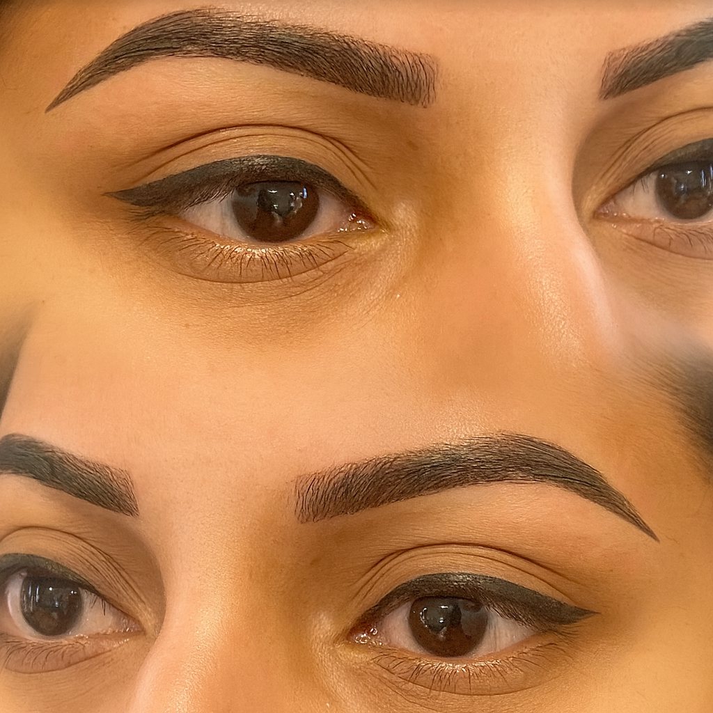 Eyebrow Tattoo result by Azure Beauty Bar in Stockbridge, GA