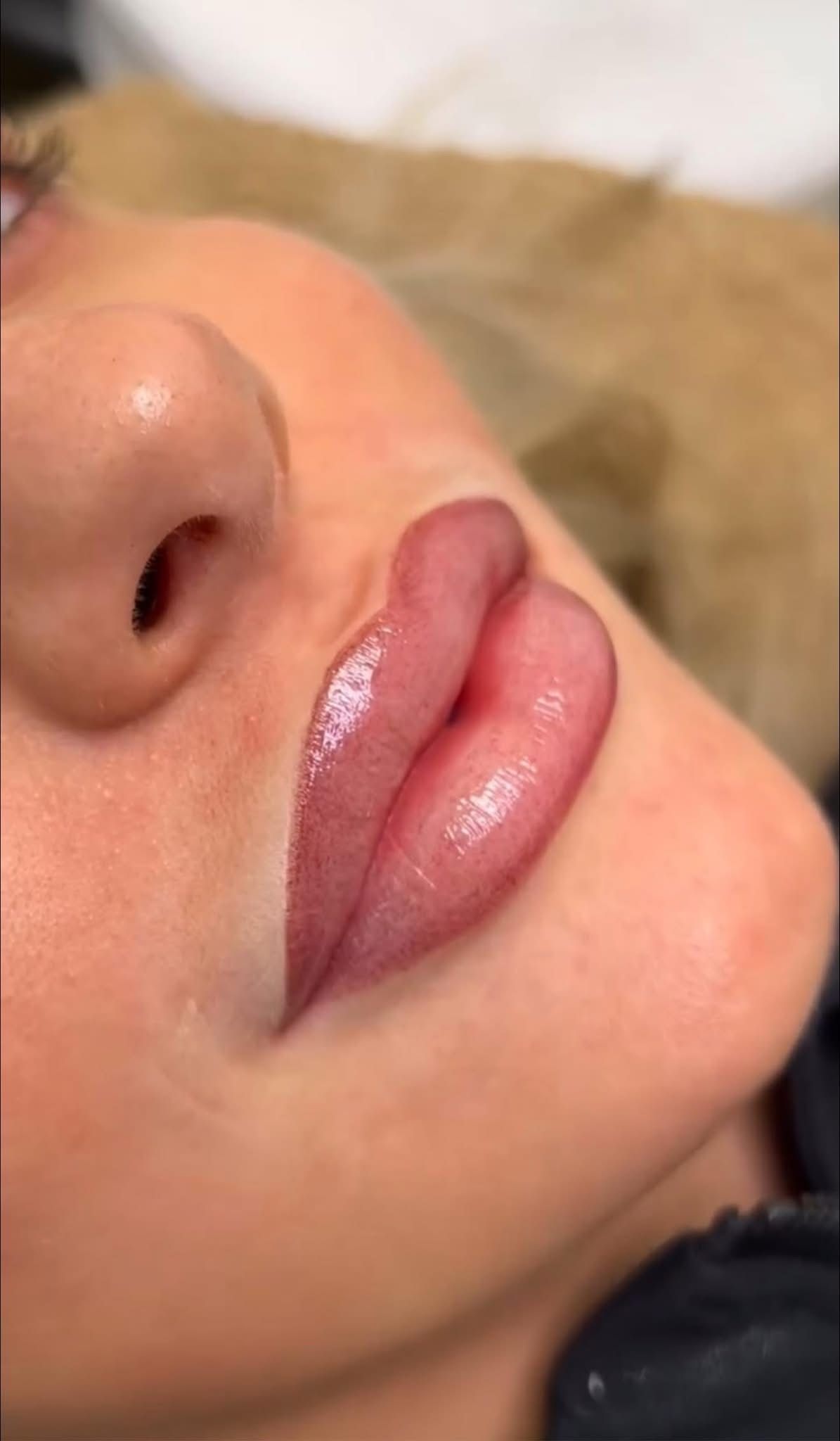 Permanent makeup work by Basic Beige Brows in Buford, GA