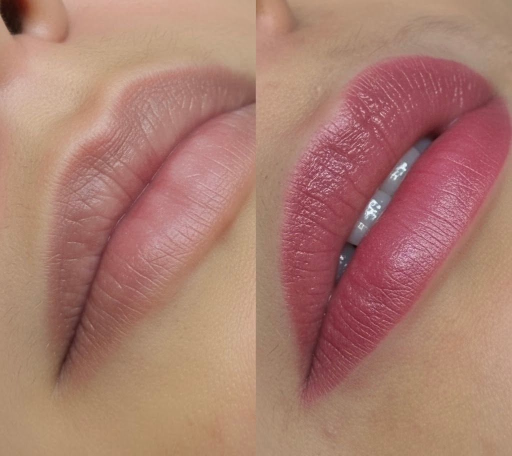 Permanent makeup work by Basic Beige Brows in Buford, GA