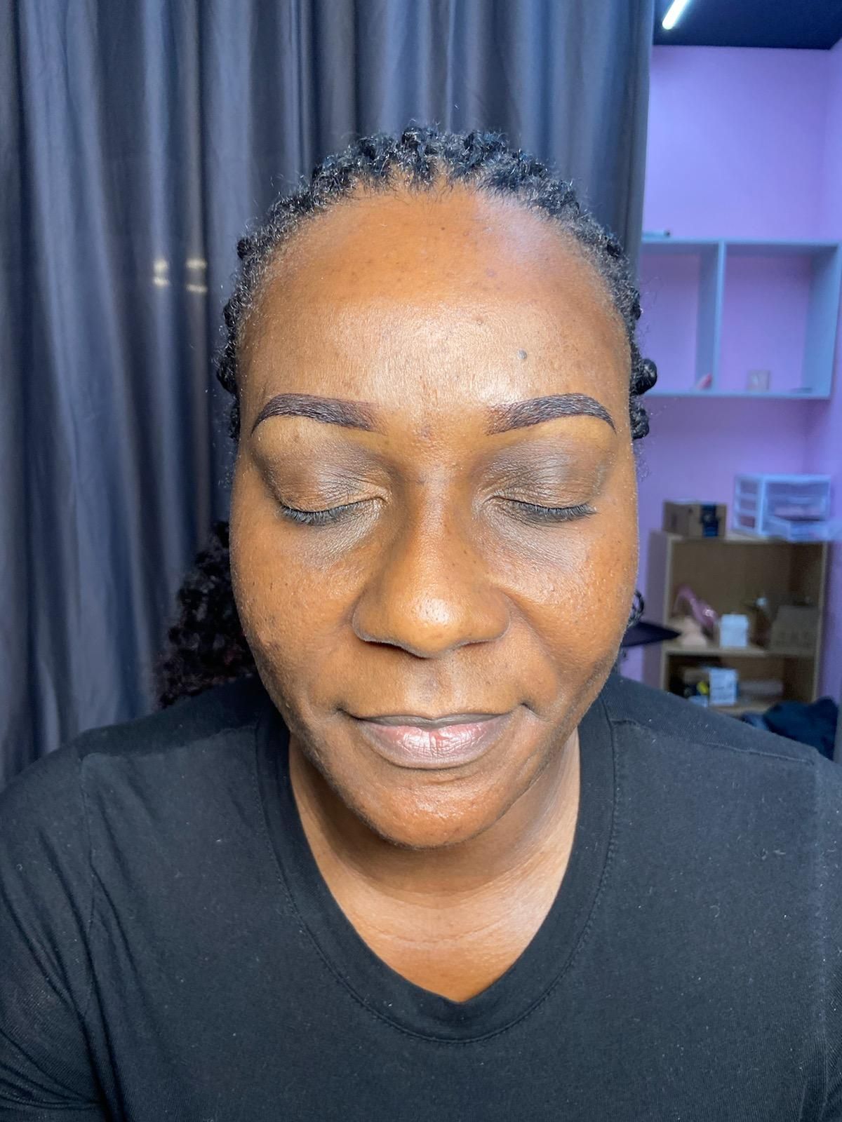 Eyebrow Tattoo result by Precious Beauty Collections LLC in Marietta, GA