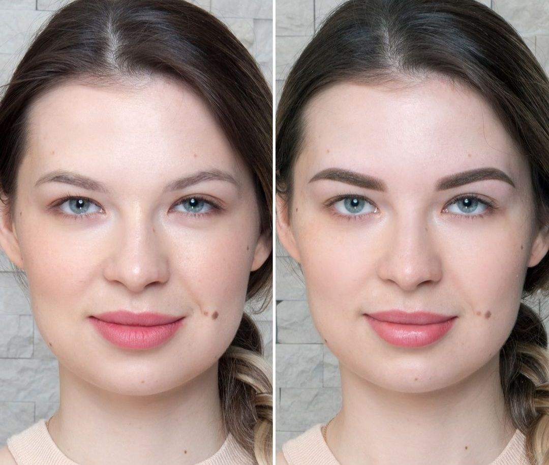 Eyebrow Tattoo result by Provision Permanent Makeup Academy in Brookhaven, GA