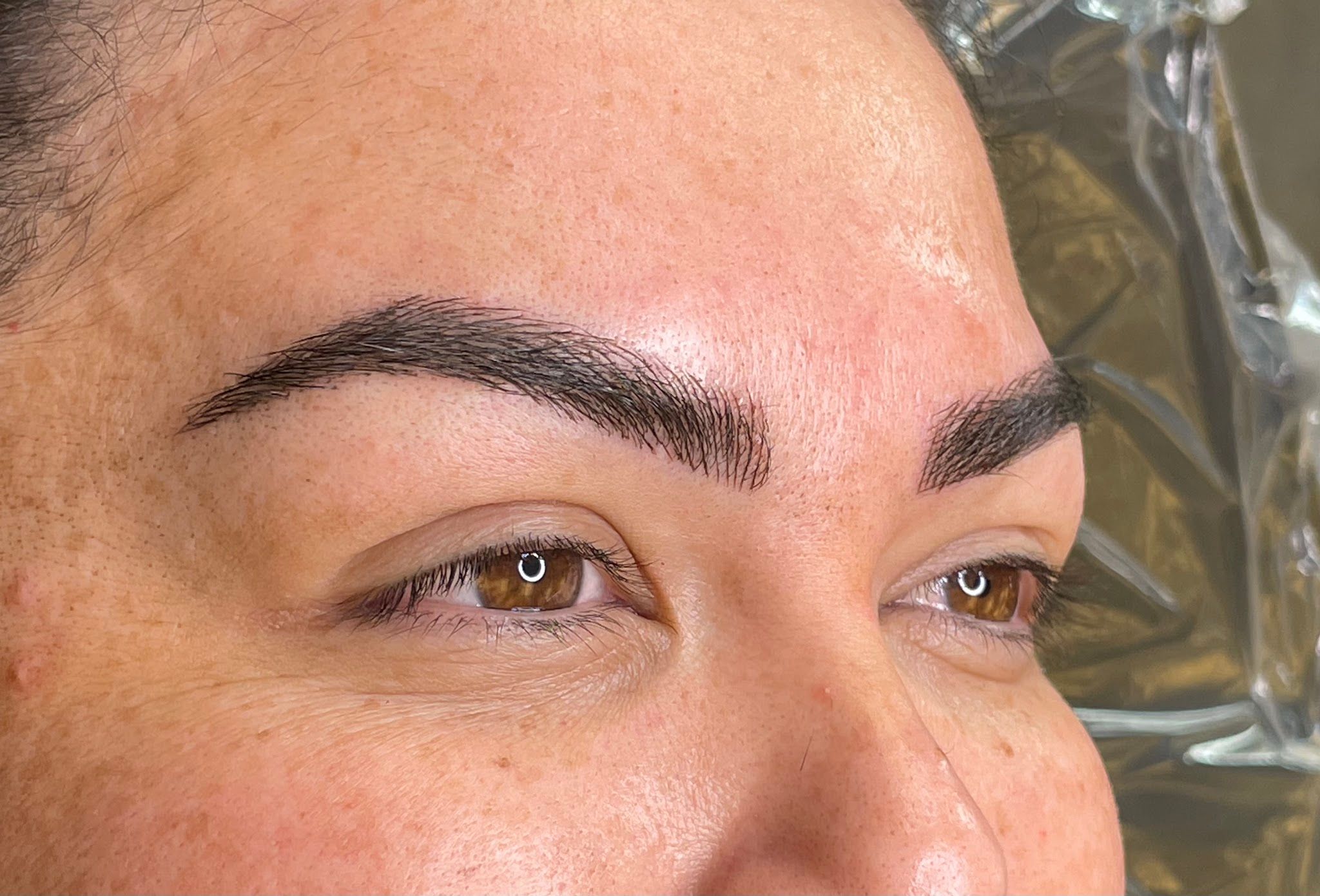 Eyebrow Tattoo result by Michelly Ramos Beauty in Roswell, GA