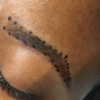 FLASHLASH EXTENSIONS — permanent makeup work
