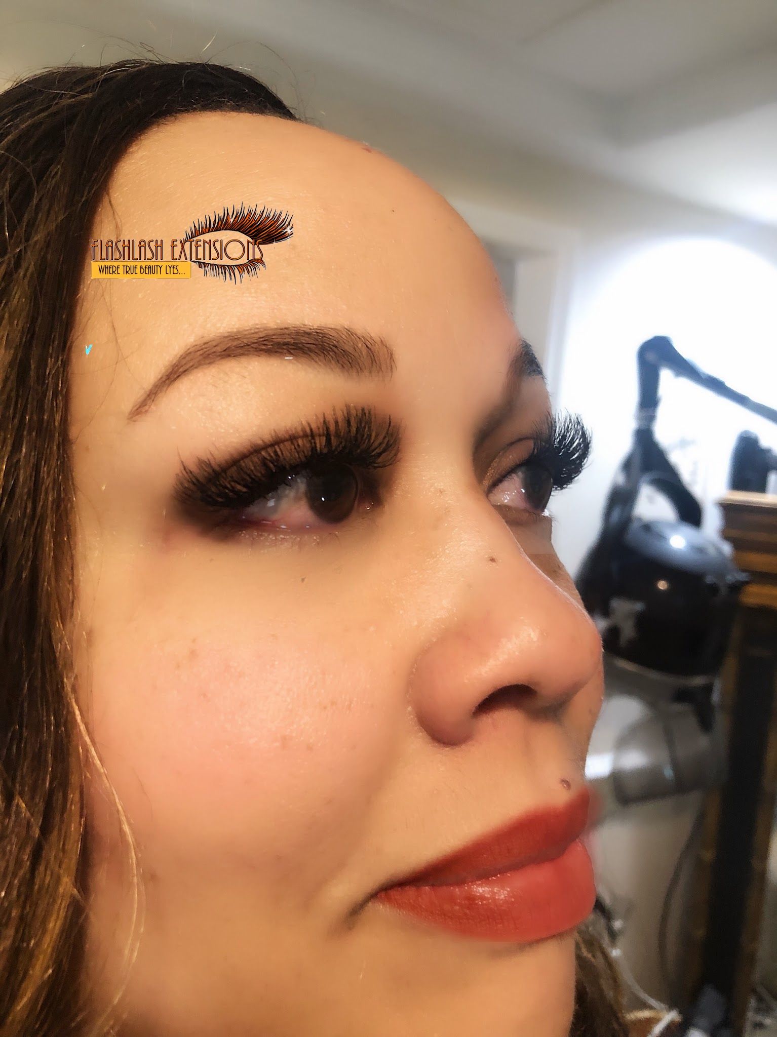Permanent makeup work by FLASHLASH EXTENSIONS in Snellville, GA