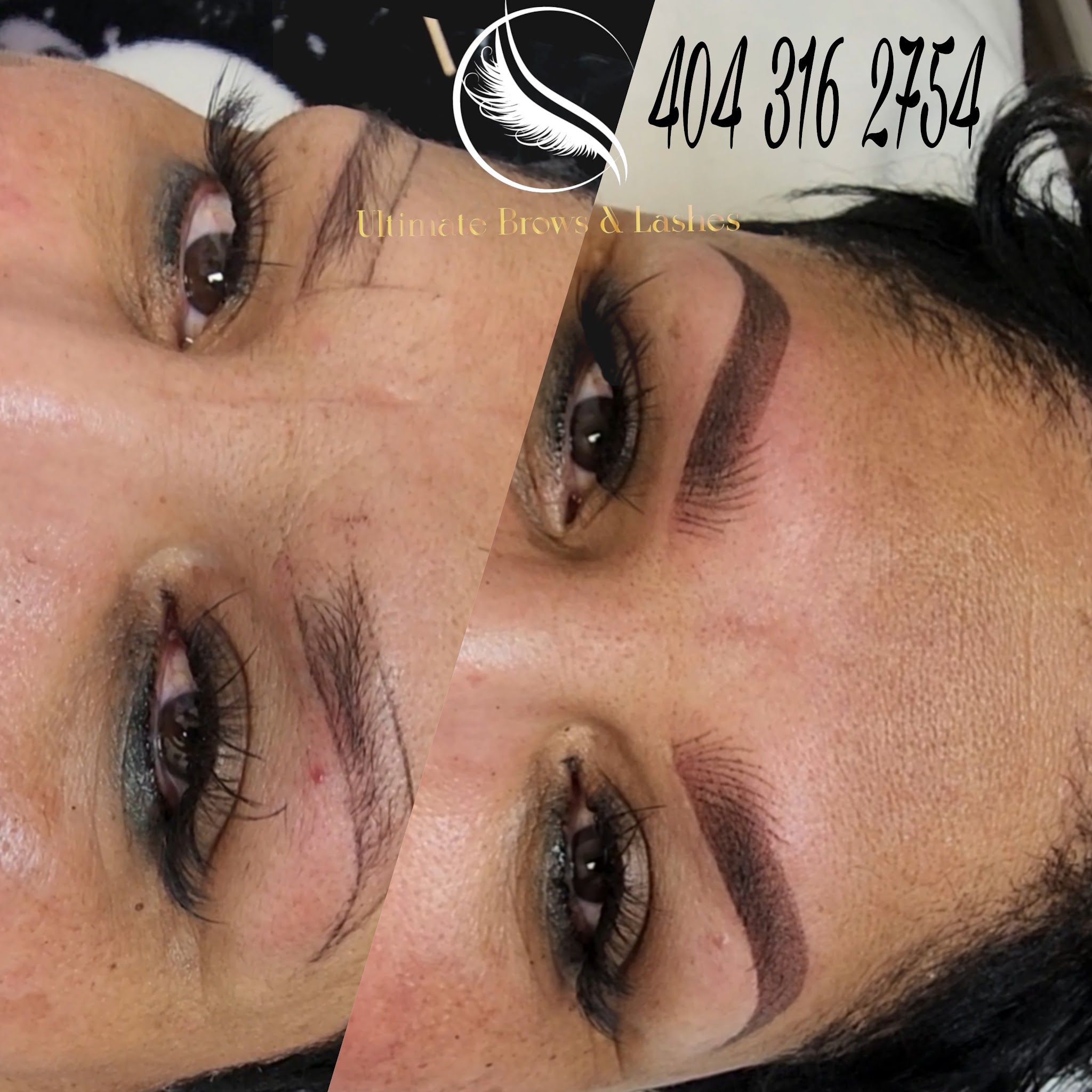 Eyebrow Tattoo result by Ultimate Brows & Lashes in Adairsville, GA