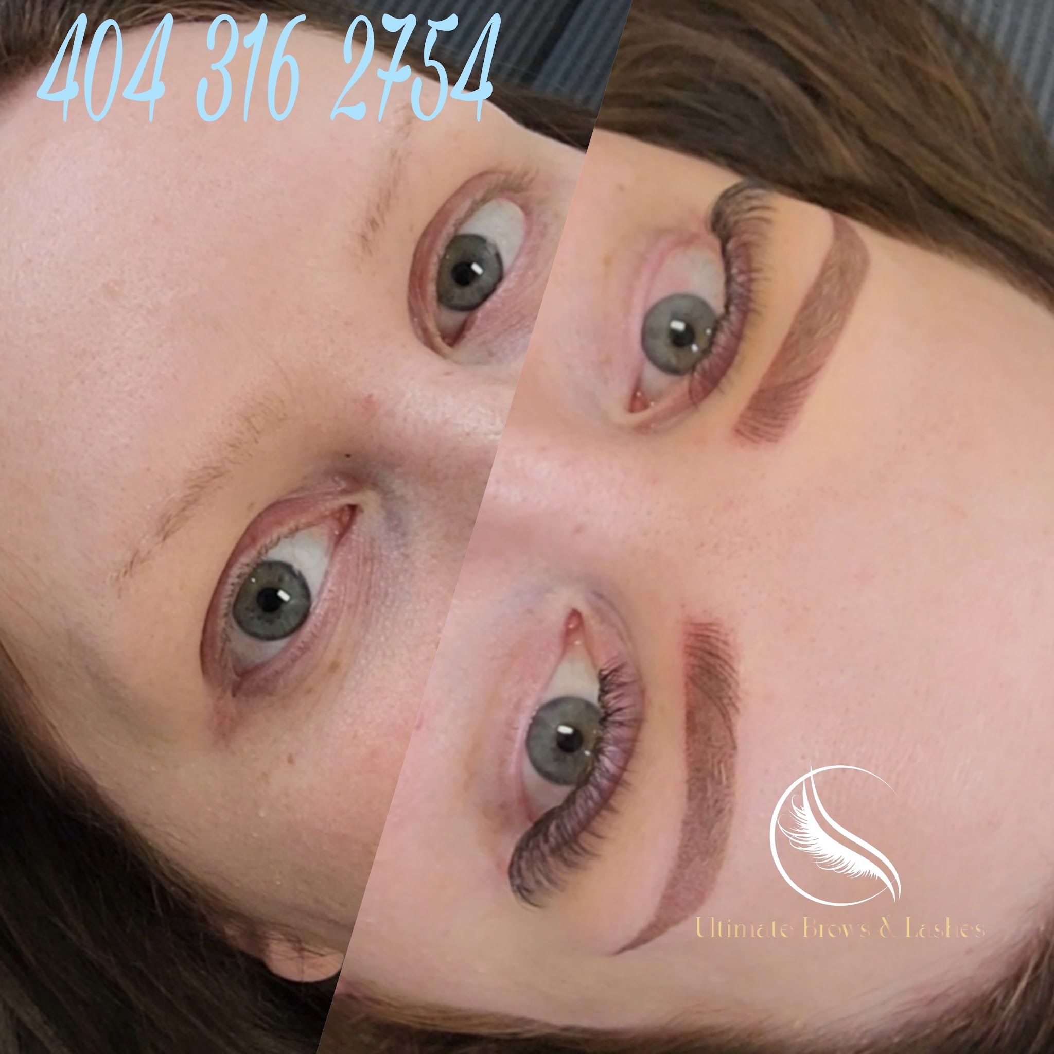 Permanent makeup work by Ultimate Brows & Lashes in Adairsville, GA