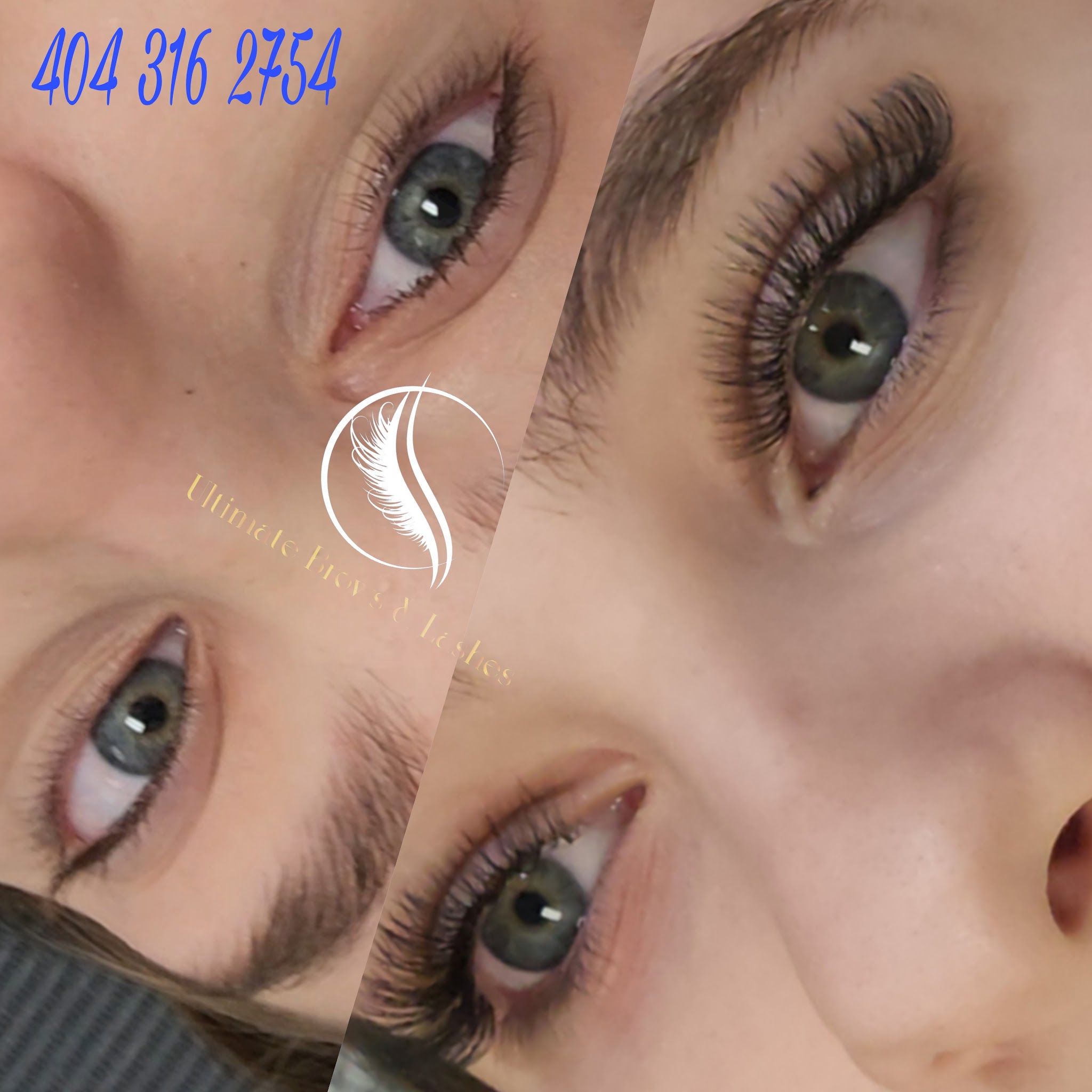 Permanent makeup work by Ultimate Brows & Lashes in Adairsville, GA