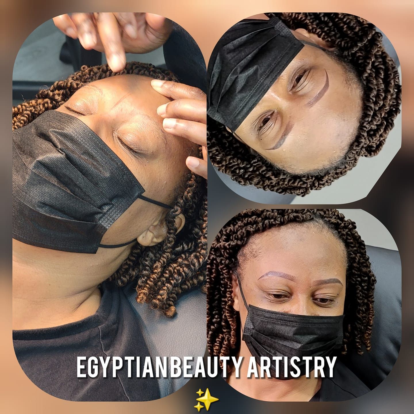 Eyebrow Tattoo result by Egyptian Beauty Artistry in Warner Robins, GA