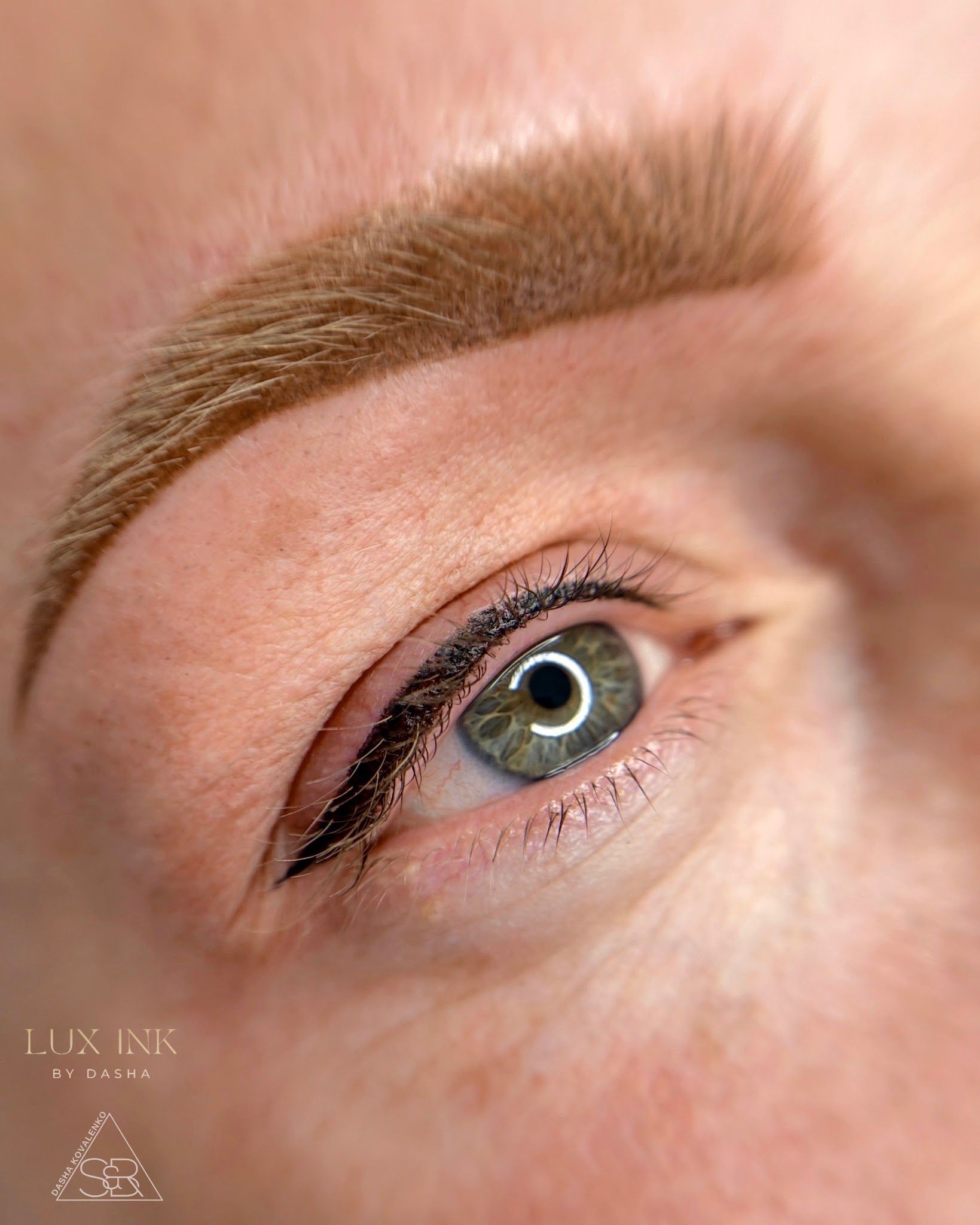 Eyeliner Tattoo result by Lux Ink by Dasha in Savannah, GA