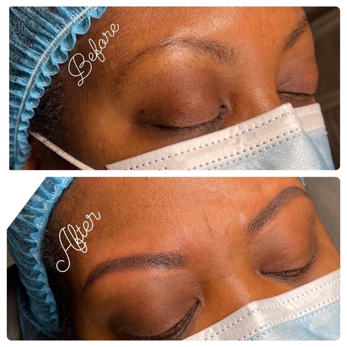 Eyebrow Tattoo result by Fab Brows Microblading in Bogart, GA