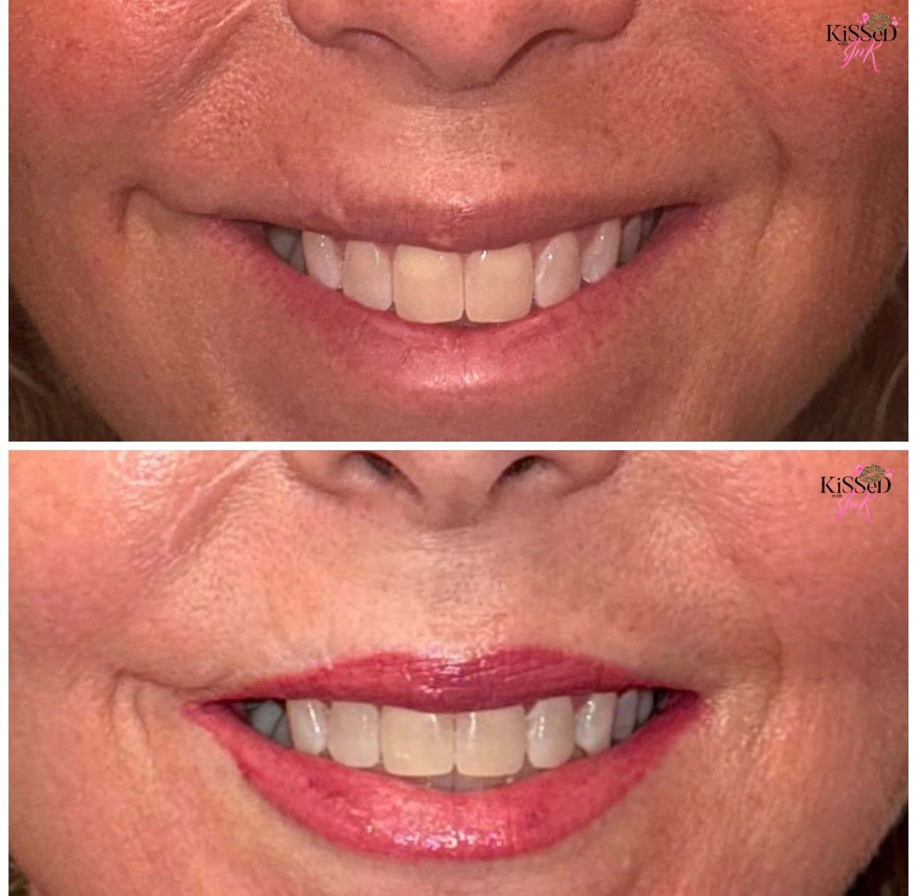 KiSSeD with InK — permanent makeup work
