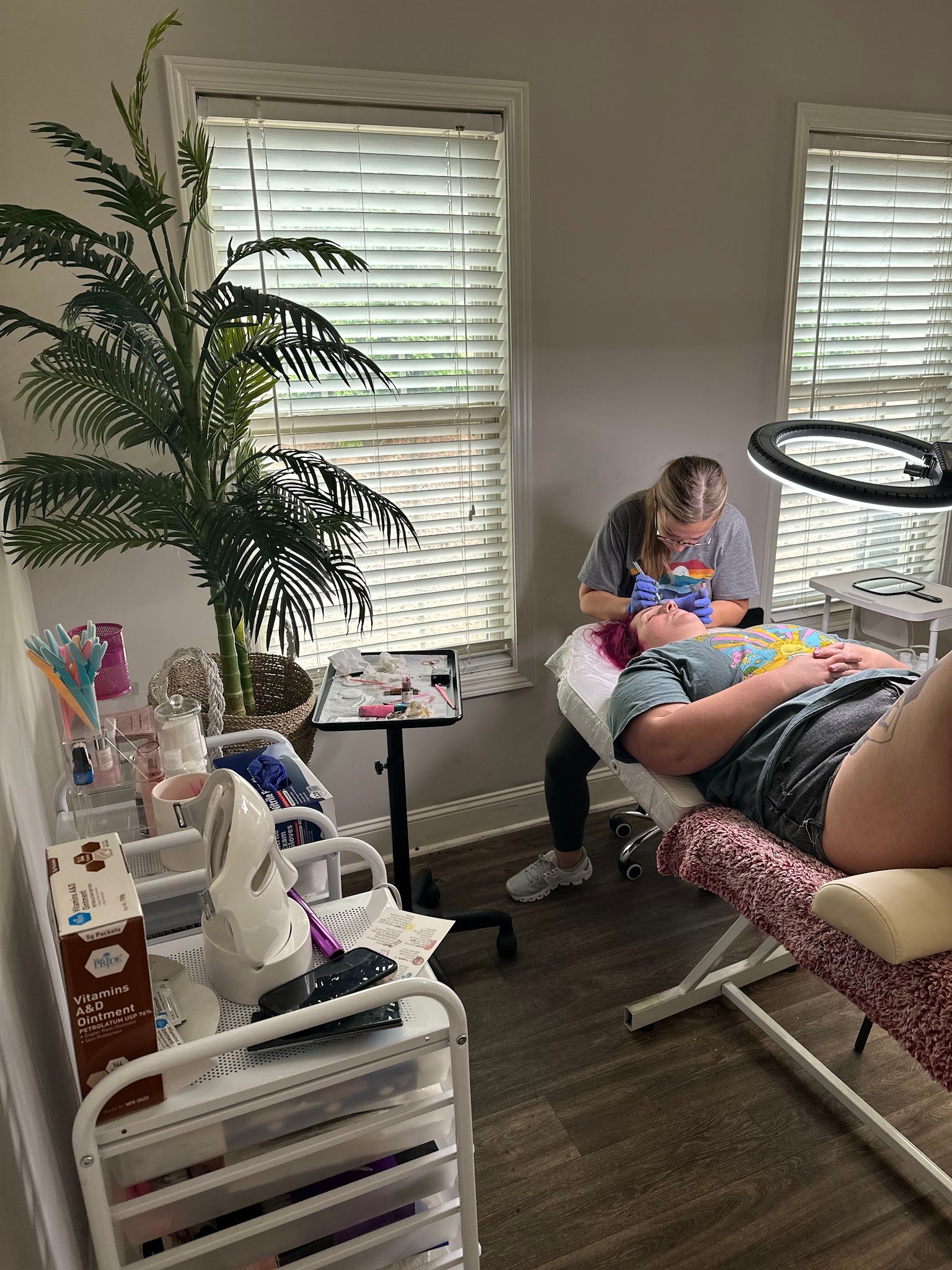 Permanent makeup work by Beyond Unique Brows & Lashes in Chamblee, GA