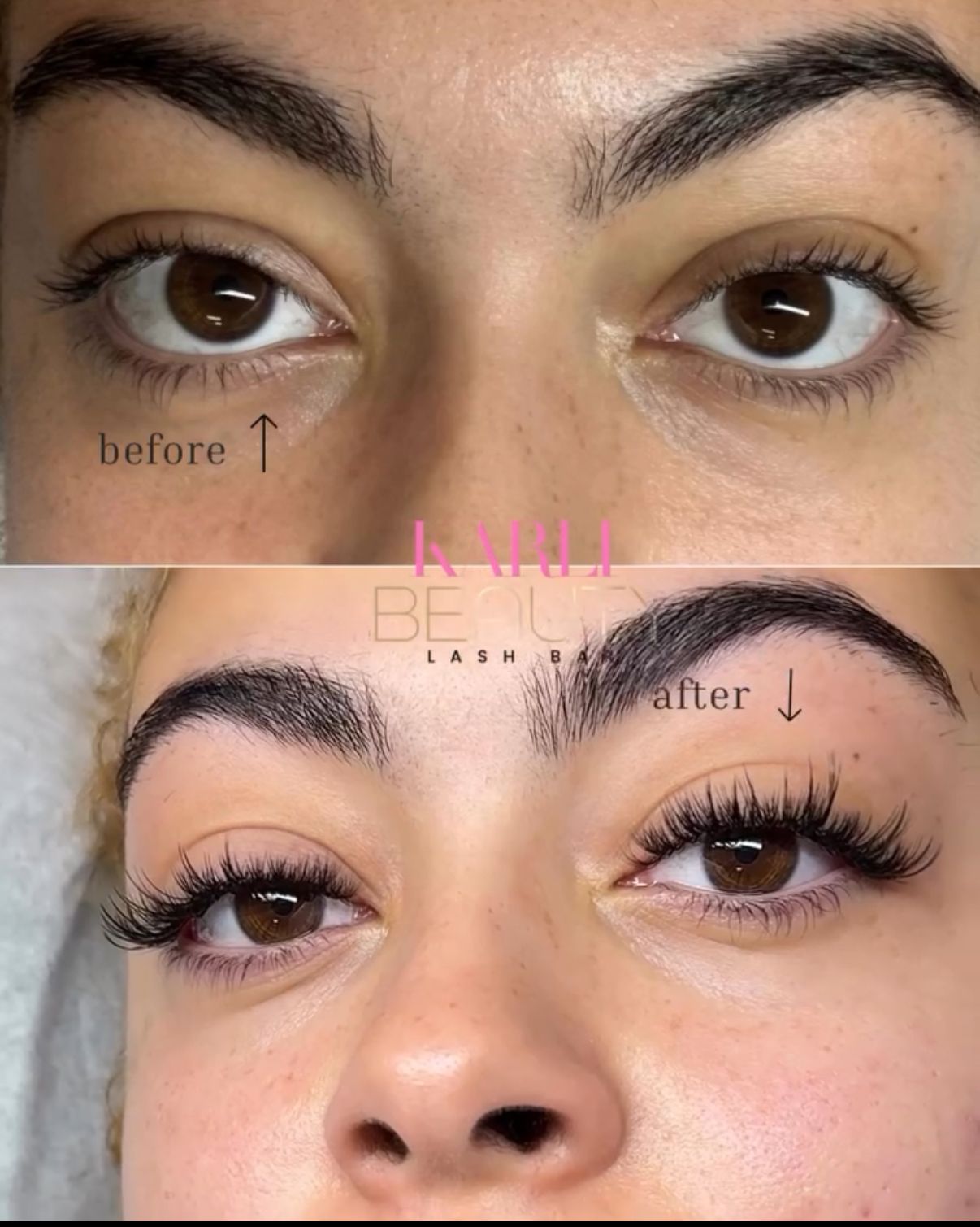 Permanent makeup work by Karli Beauty Lash Bar in Atlanta, GA