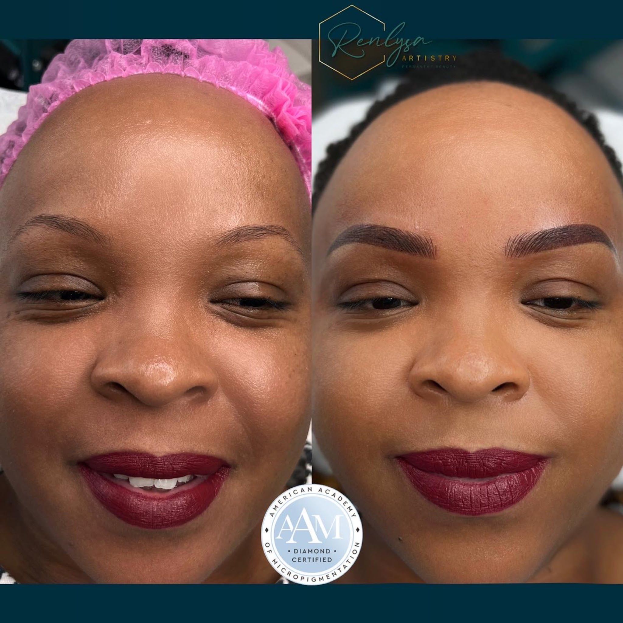 Permanent makeup work by Renlysa Artistry Microblading in North Chelmsford, MA