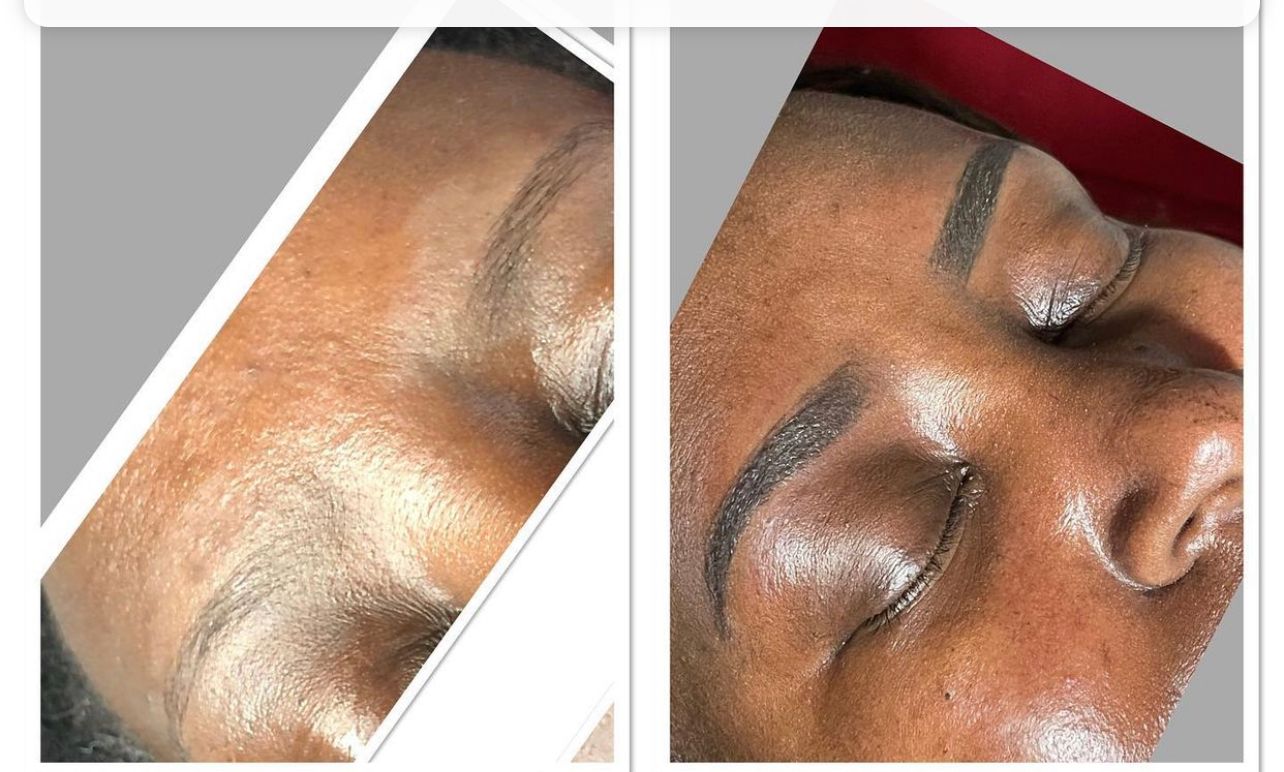 Eyebrow Tattoo result by The Lavender Touch in Stockbridge, GA