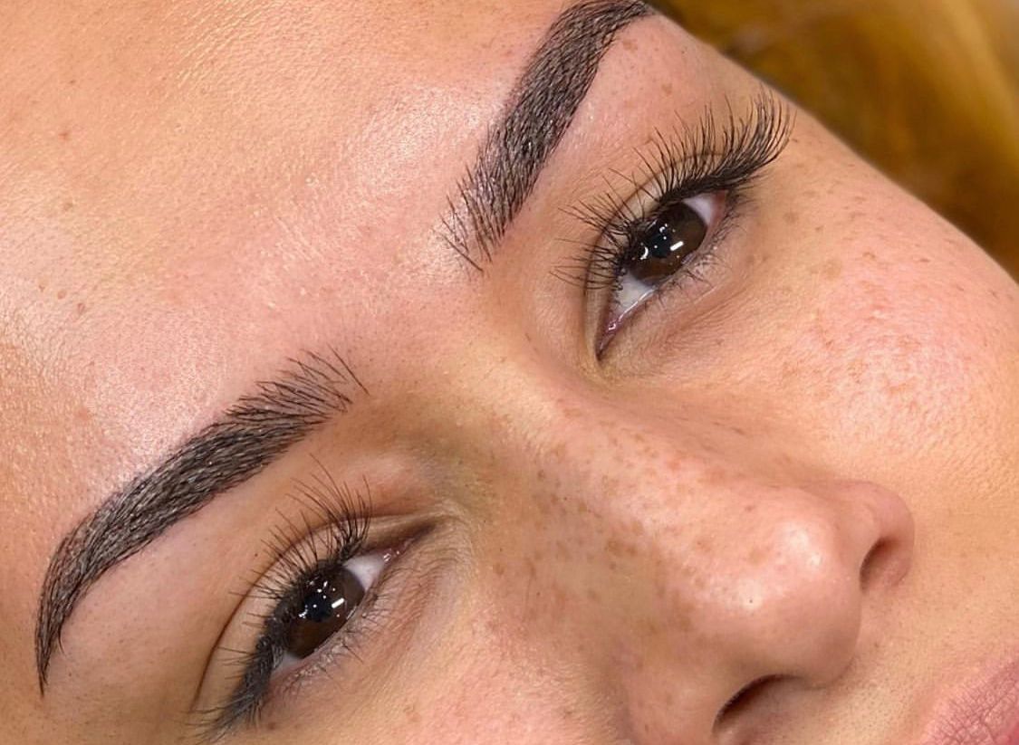 Eyebrow Tattoo result by Lasting Beauty Studio in Atlanta, GA