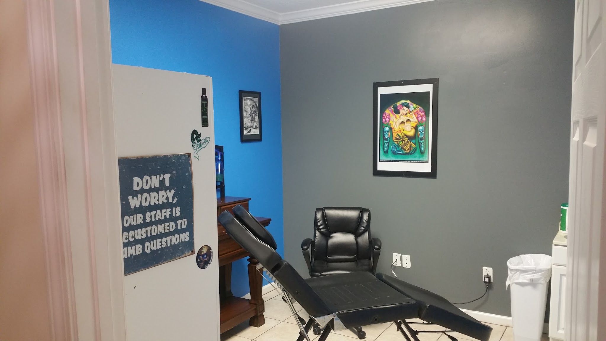 Permanent makeup work by Street Life Tattoos in Brunswick, GA