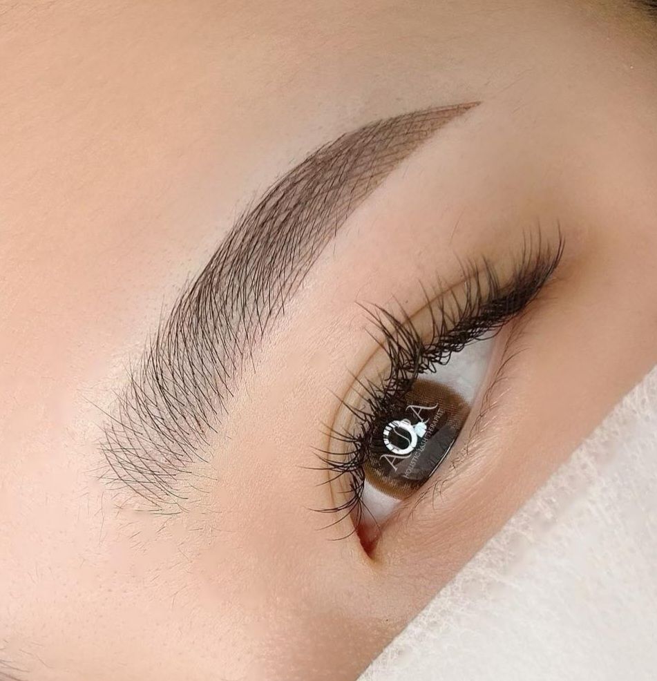 Eyebrow Tattoo result by Aura Beauty | 둘루스 스킨케어 | 애틀란타 스킨케어 | 미국파메스테틱 | 슈퍼젝션 | 애틀란타반영구 | 조지아반영구 | 애틀란타속눈썹펌, 눈썹타투, 입술타투 in Duluth, GA