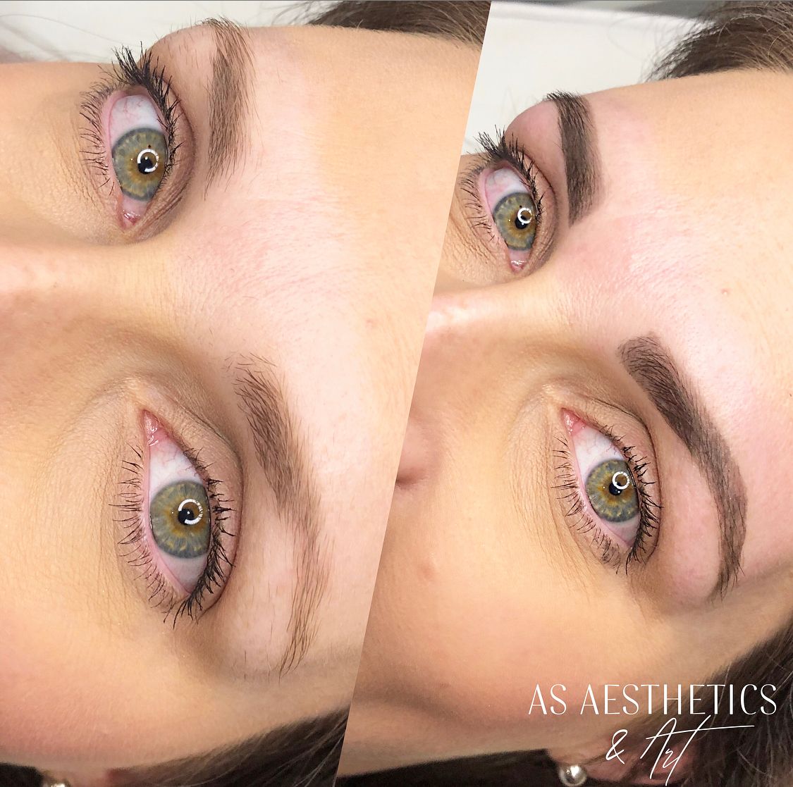 Eyebrow Tattoo result by A.S. Aesthetics & Art Studio in Valdosta, GA