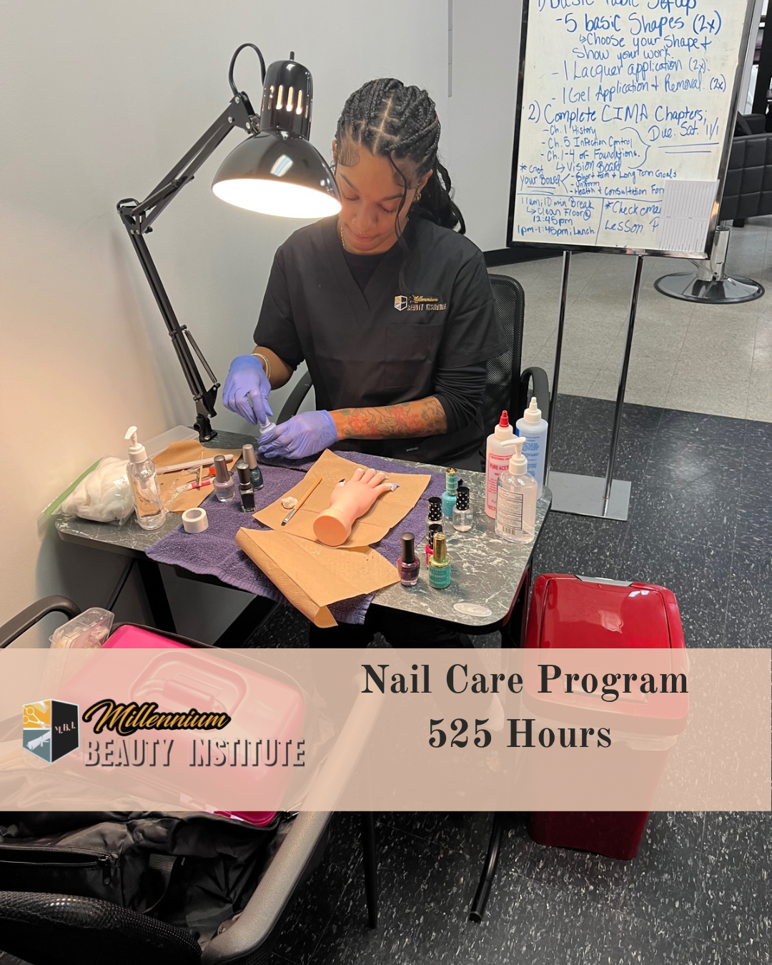 Permanent makeup work by Millennium Beauty Institute in Norcross, GA