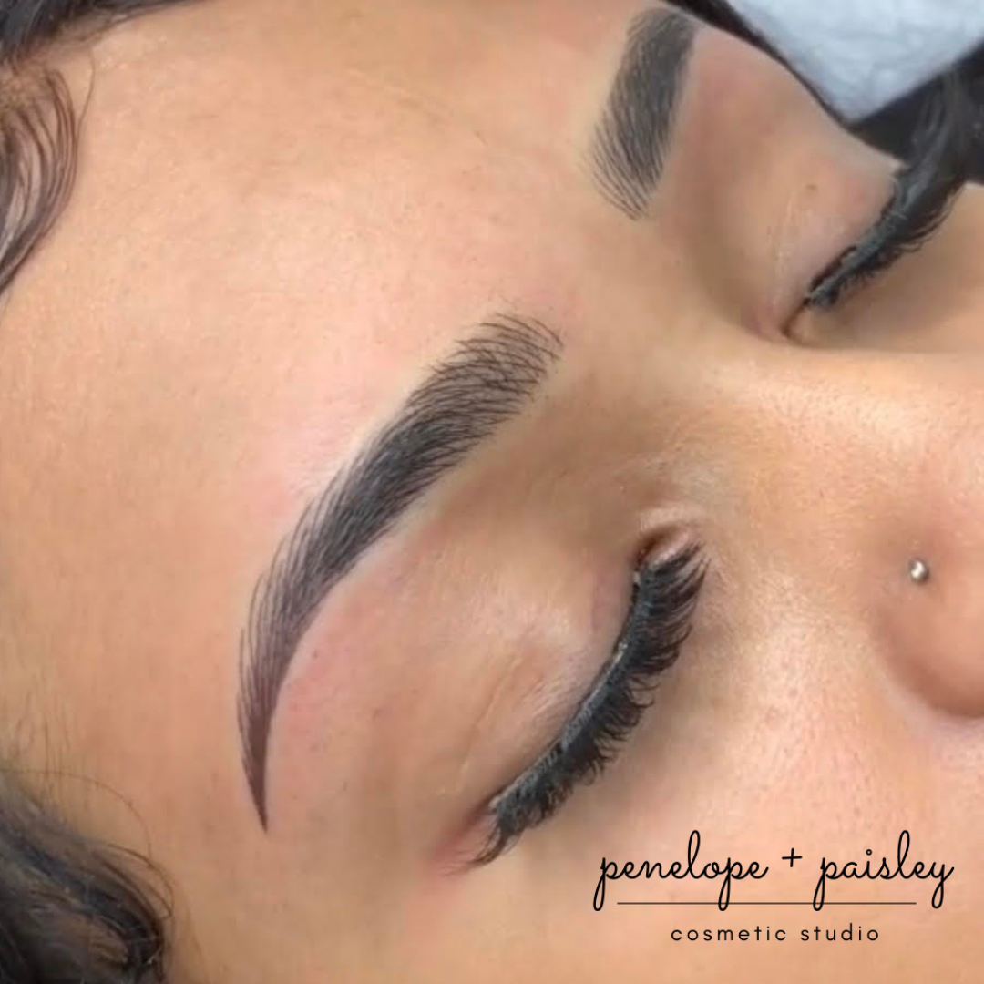 Eyebrow Tattoo result by Penelope and Paisley - Cosmetic Studio in Peachtree Corners, GA