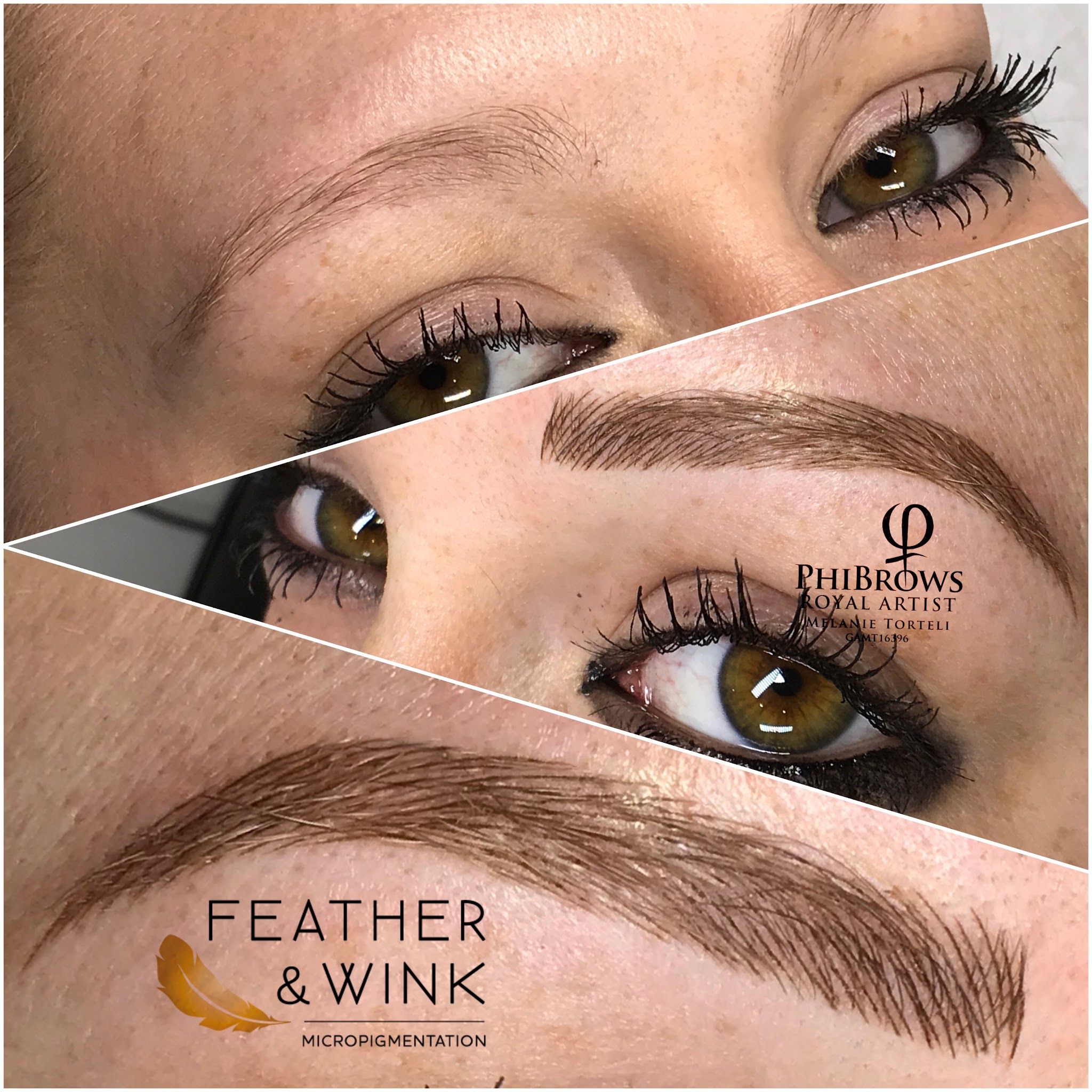 Eyebrow Tattoo result by Feather & Wink Micropigmentation in Alpharetta, GA