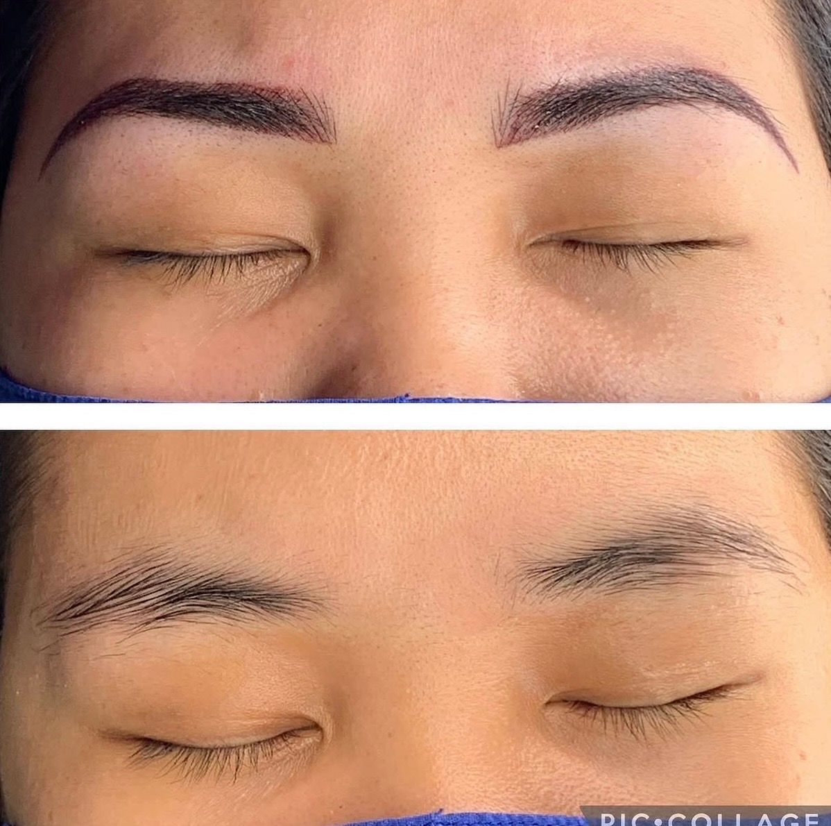 Eyeliner Tattoo result by Glam Starr Brow Bar Spa and Academy in Roswell, GA