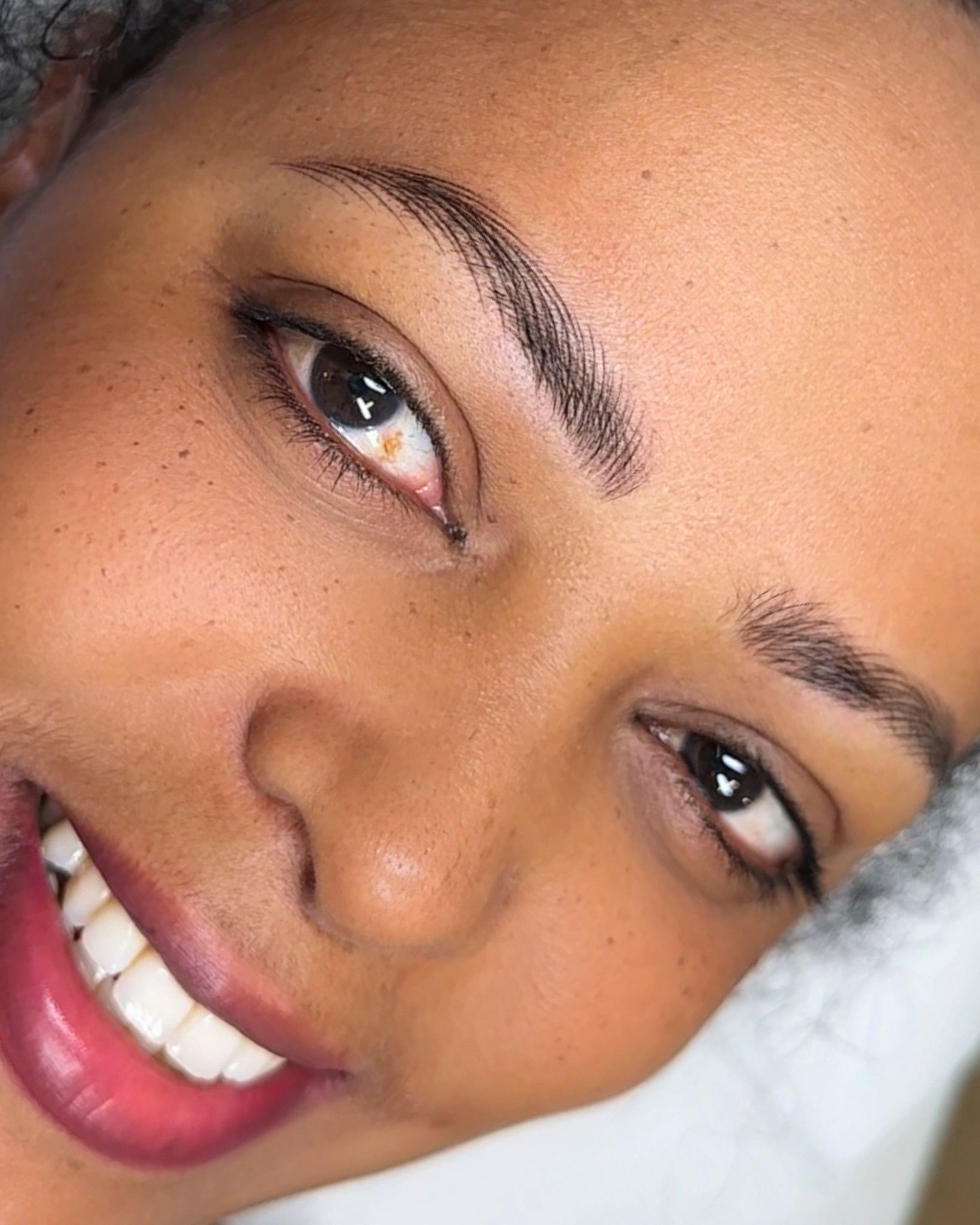 Eyebrow Tattoo result by Travis Beauty Lab in Peachtree Corners, GA