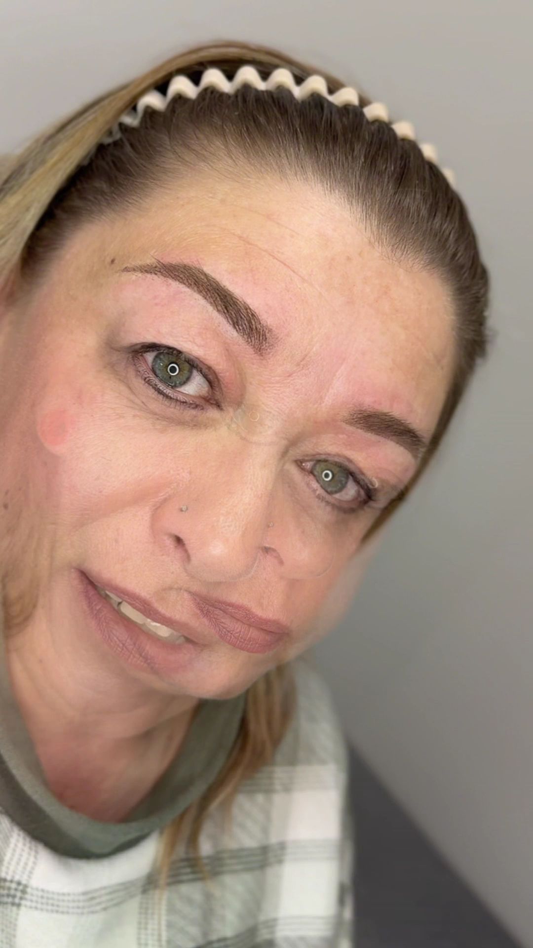 Eyebrow Tattoo result by Kwen Beauty in Norcross, GA
