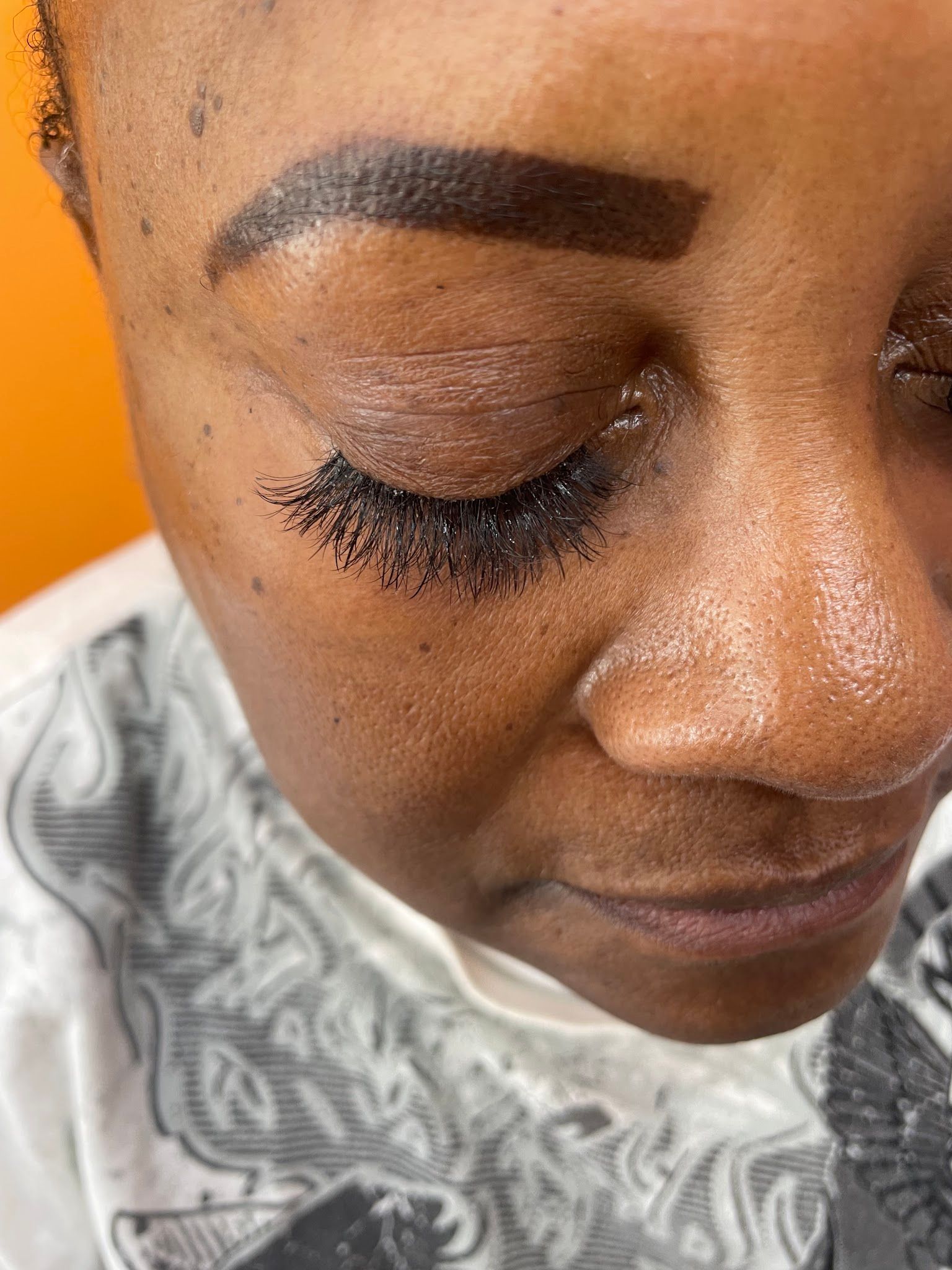 Eyebrow Tattoo result by Threading Salon | Ai Beauty Medspa in Douglasville, GA