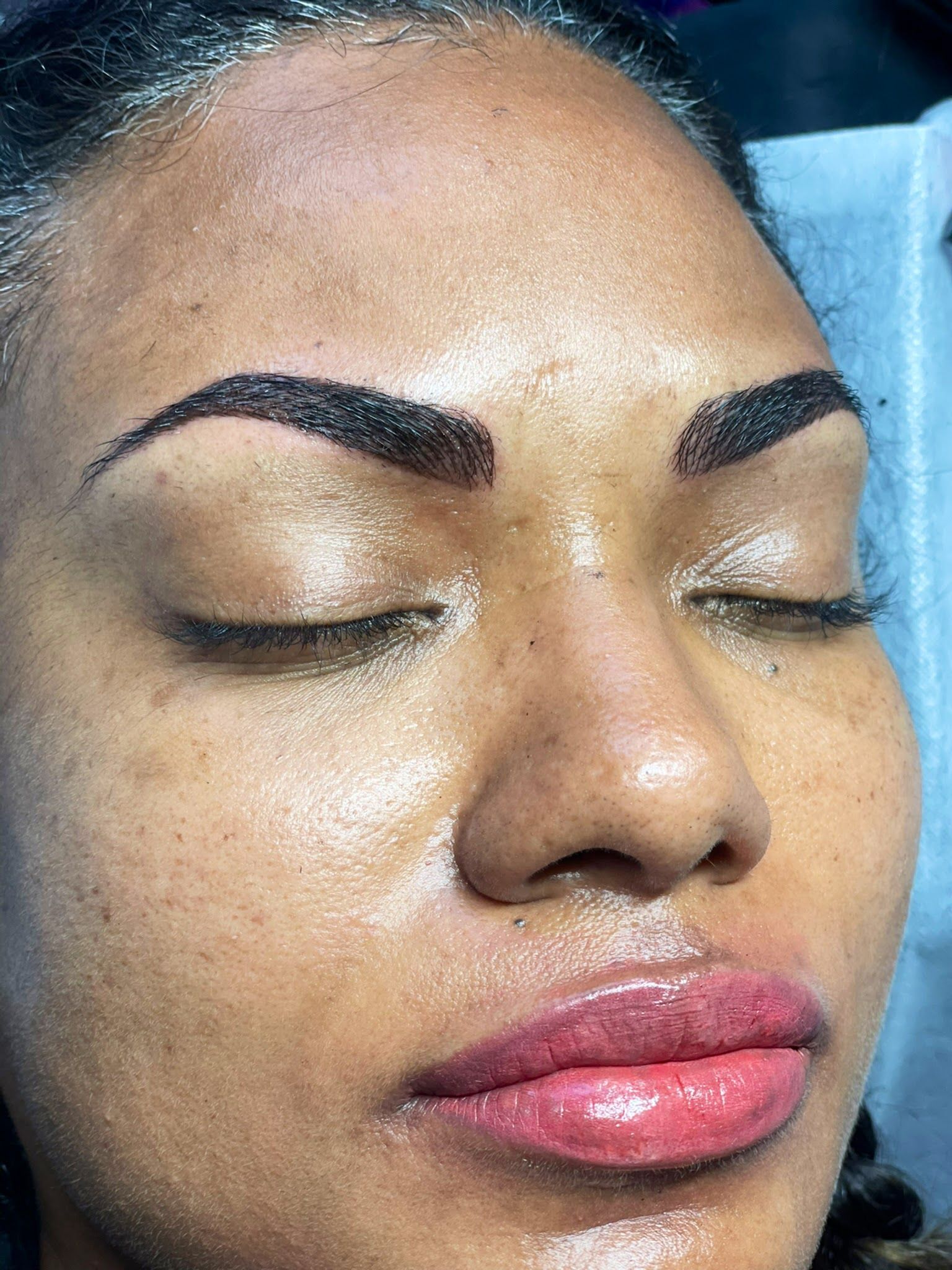 Eyebrow Tattoo result by ELBrow Bar by Health Glamour MD in Peachtree Corners, GA
