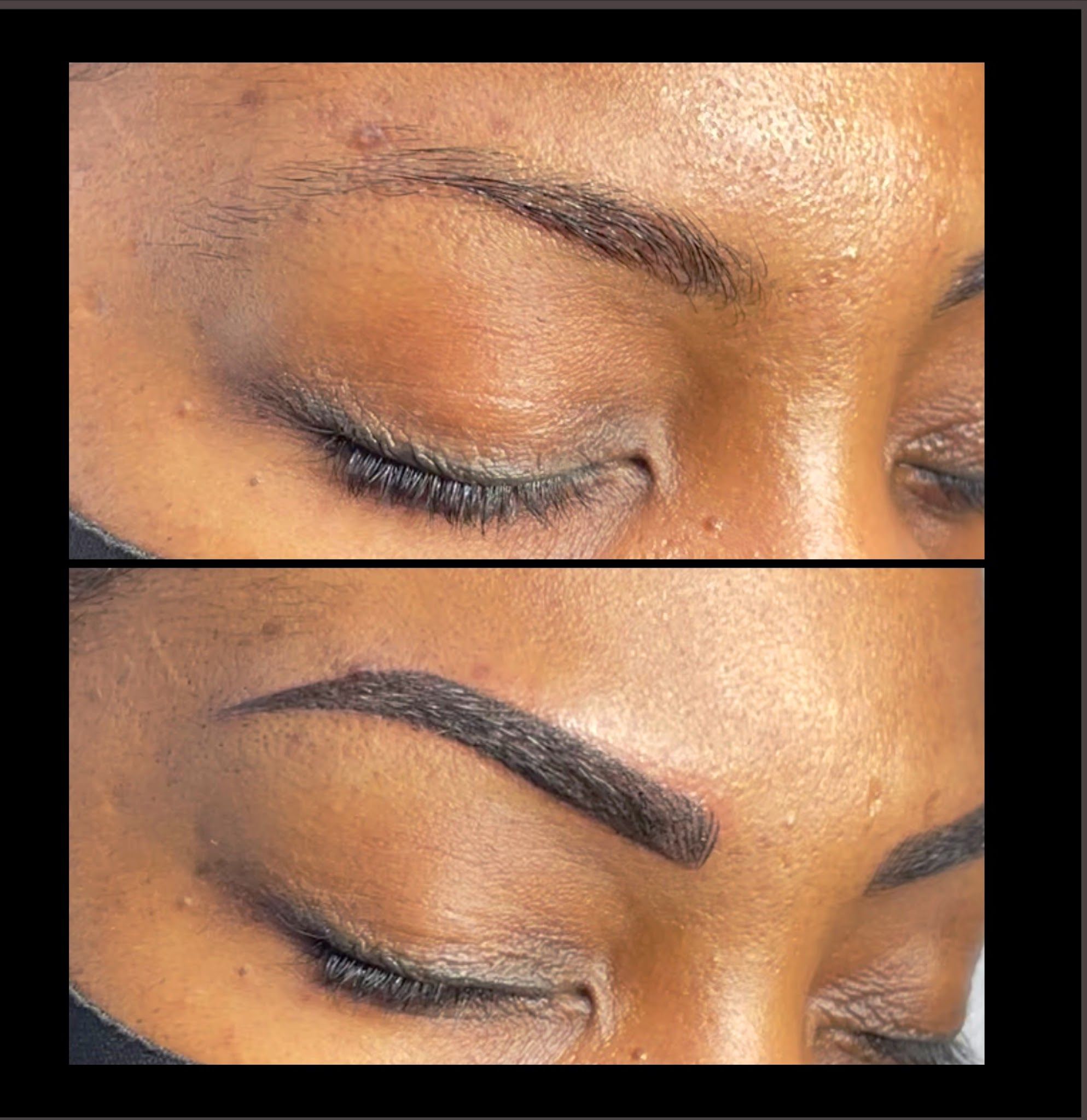 Eyebrow Tattoo result by ELBrow Bar by Health Glamour MD in Peachtree Corners, GA