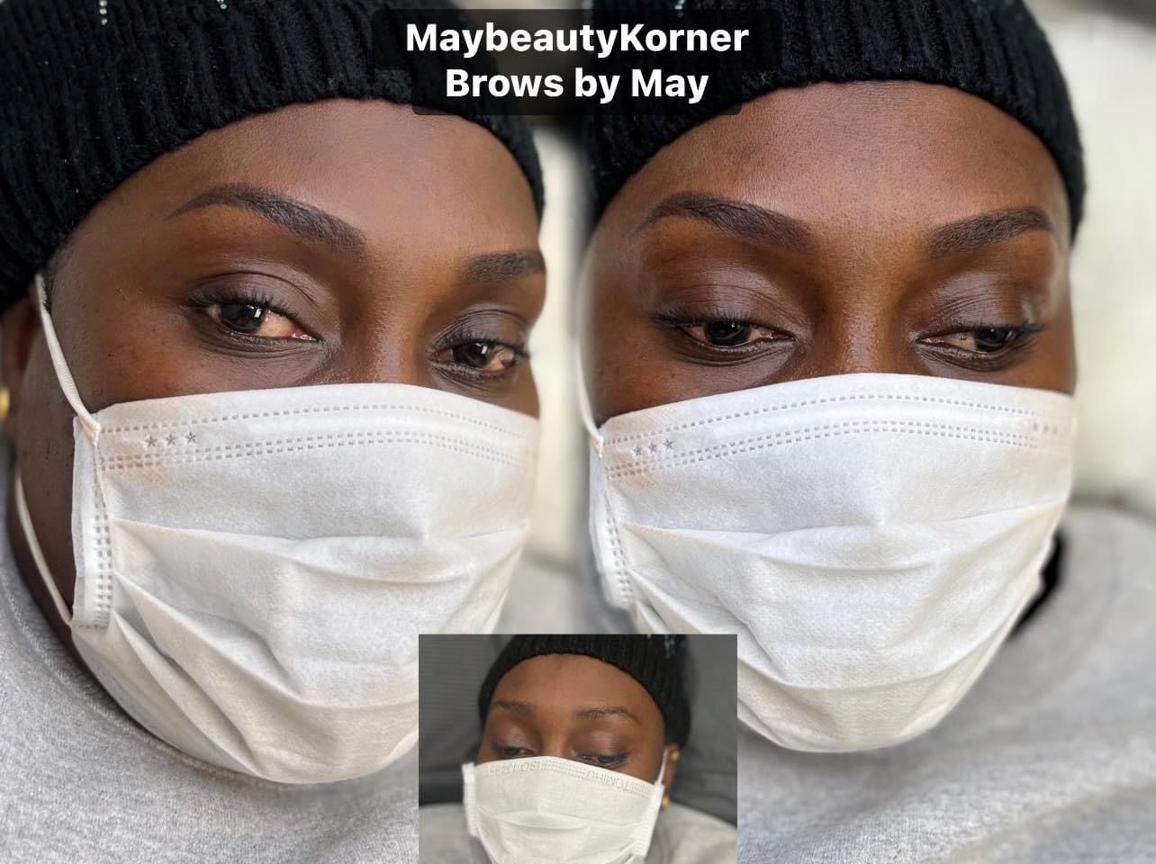 Eyebrow Tattoo result by Browsbymay Fort Oglethorpe Ga (maybeautykorner) in Fort Oglethorpe, GA
