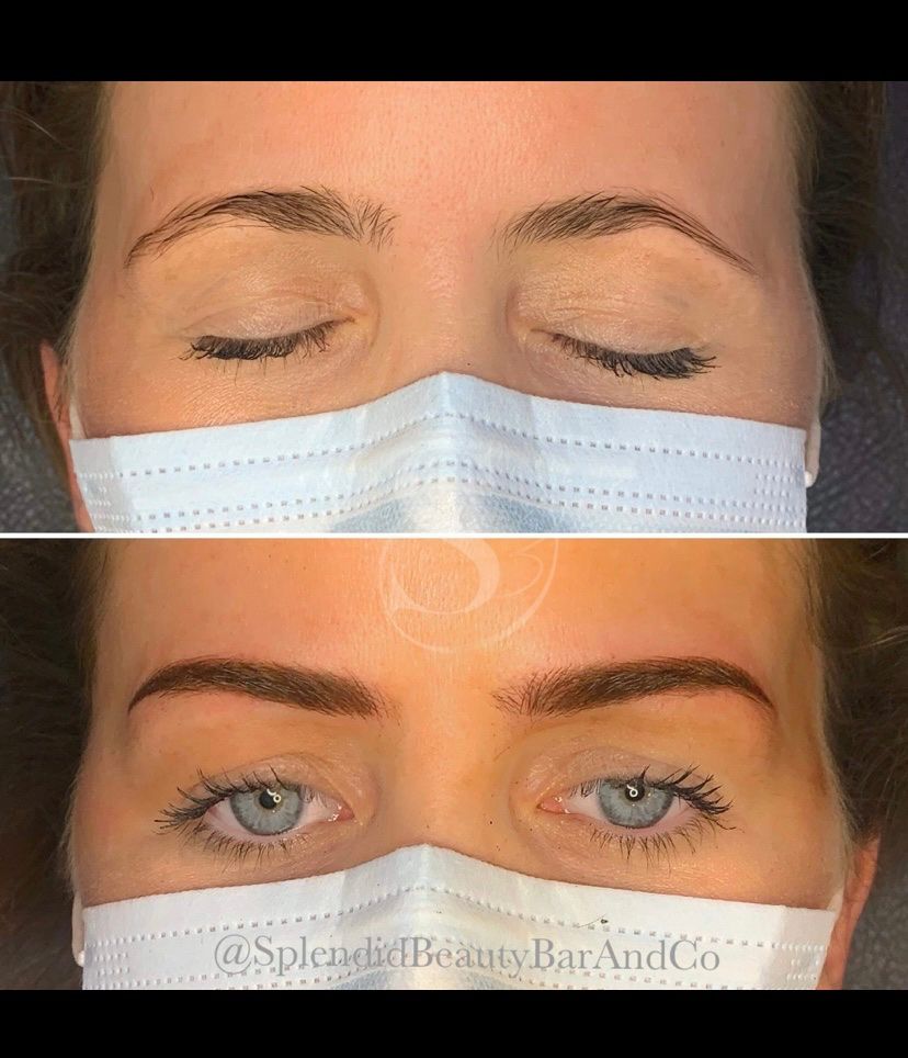 Permanent makeup work by Splendid Beauty Bar & Co. in Loganville, GA