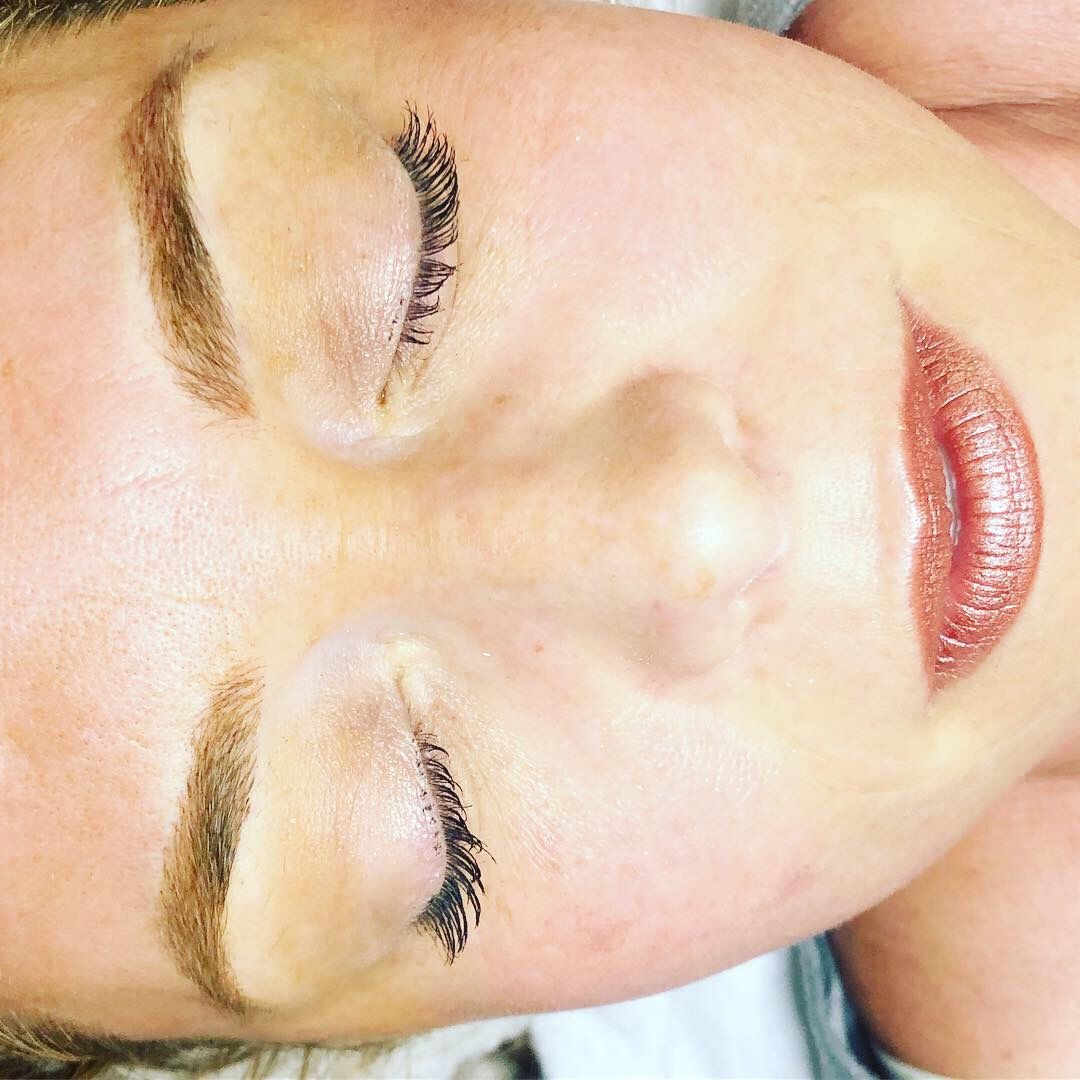 Permanent makeup work by Belle Beauty And Brows in Smyrna, GA