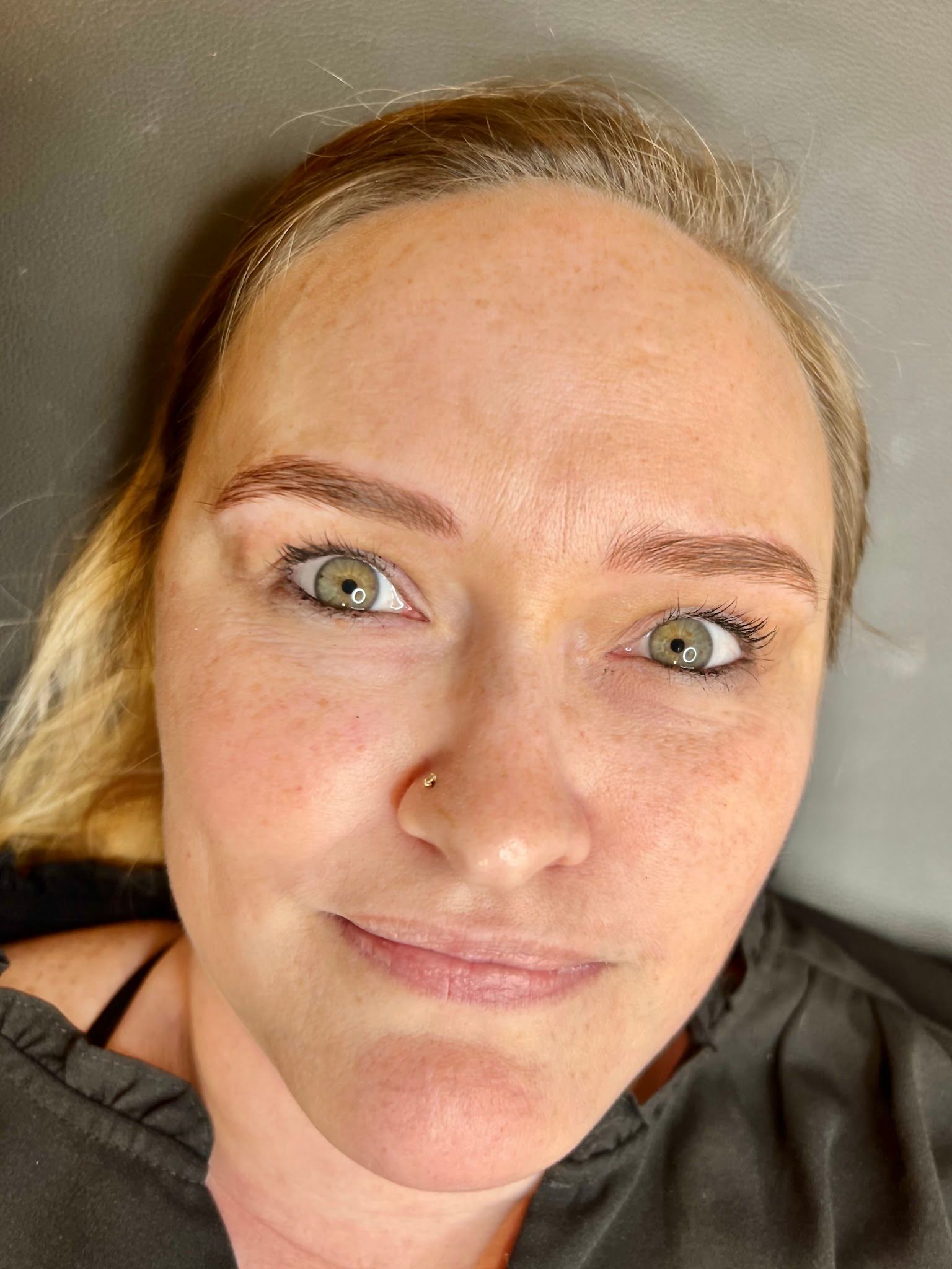 Eyebrow Tattoo result by Eye Candy Brow Studio in Atlanta, GA
