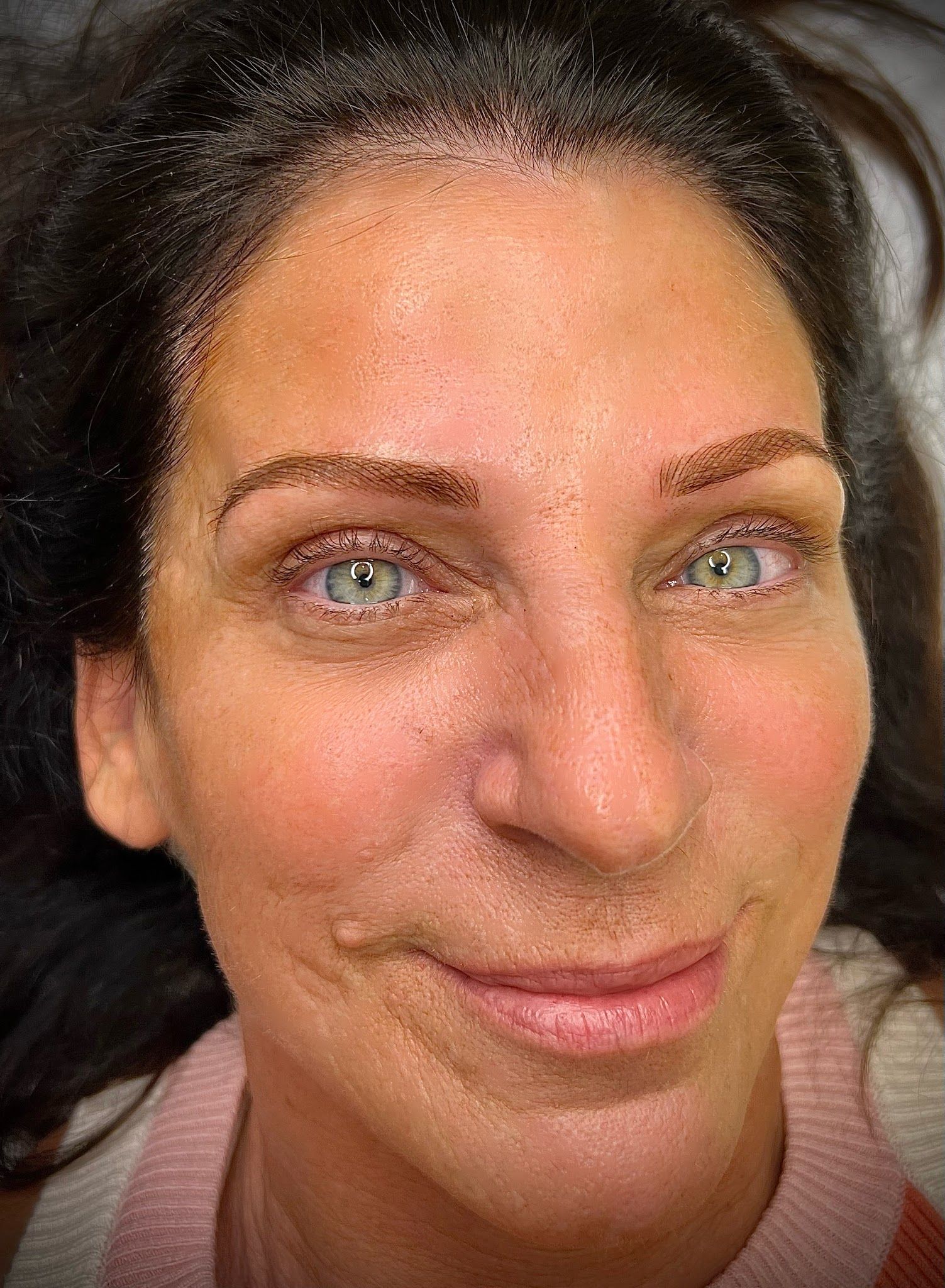 Eyebrow Tattoo result by Eye Candy Brow Studio in Atlanta, GA