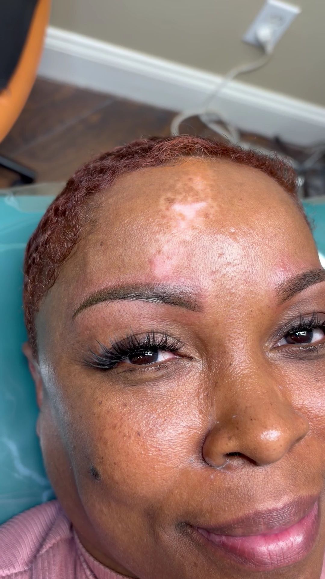 Eyebrow Tattoo result by I Am Beautiful by Mia Atlanta Brow and Lash artist in Atlanta, GA