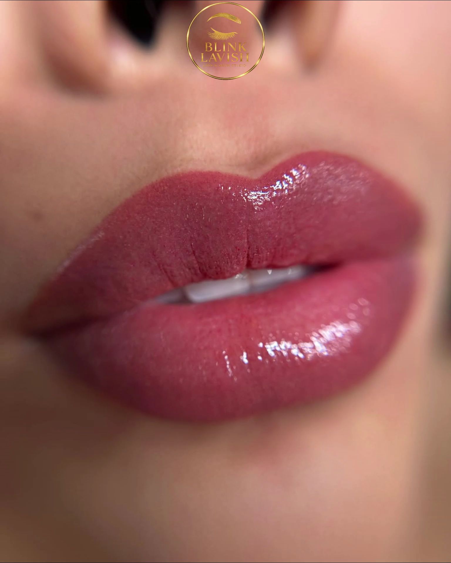 Permanent makeup work by Blink Lavish Lash & Brow Studio in Duluth, GA