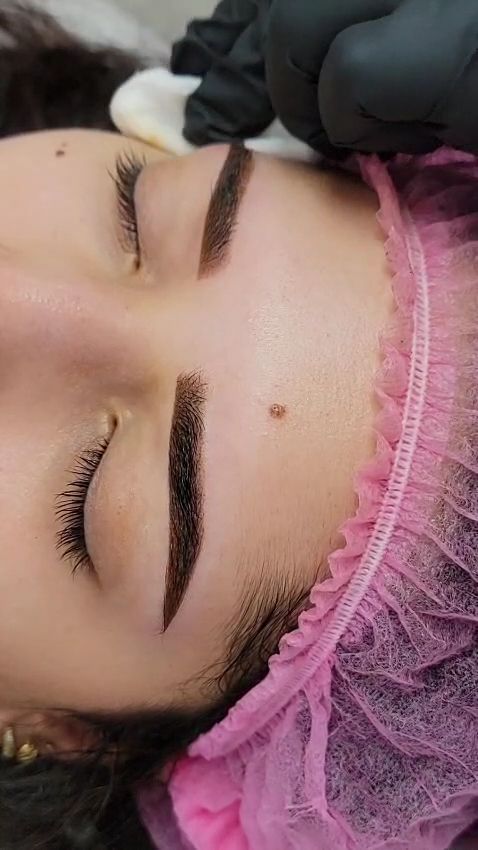 Eyebrow Tattoo result by Fran Brows Studio in Norcross, GA