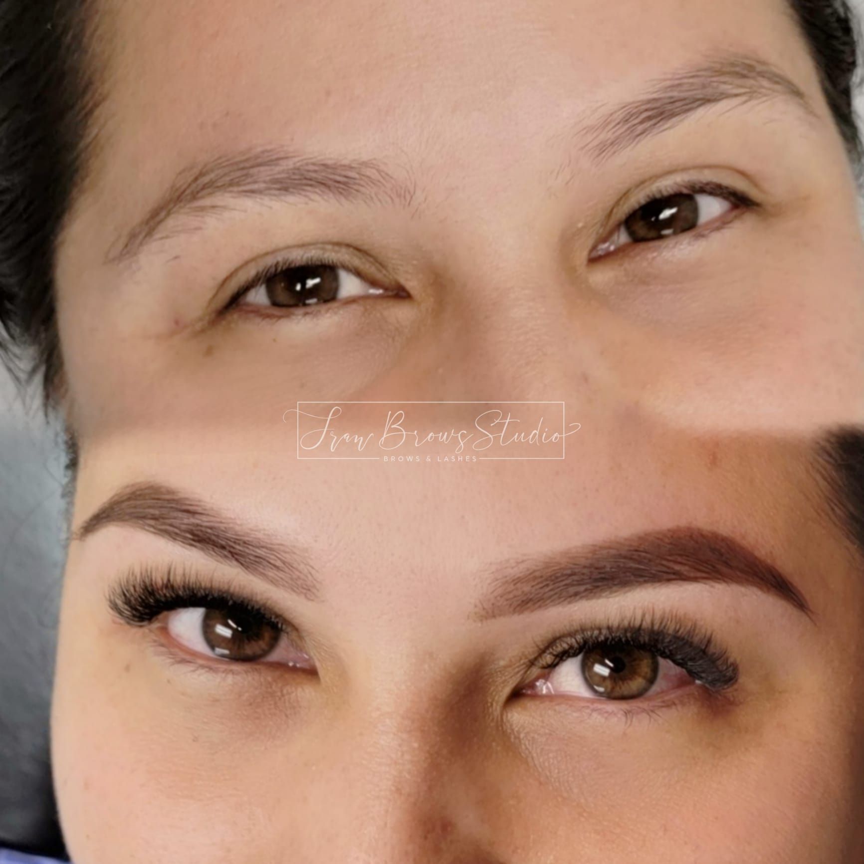 Eyebrow Tattoo result by Fran Brows Studio in Norcross, GA