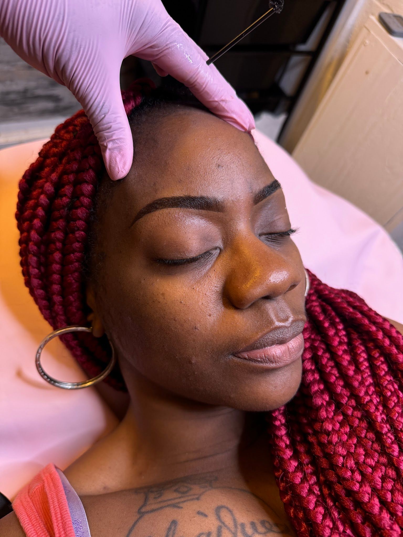 Eyebrow Tattoo result by Cocoa Beauty Studio in Columbus, GA
