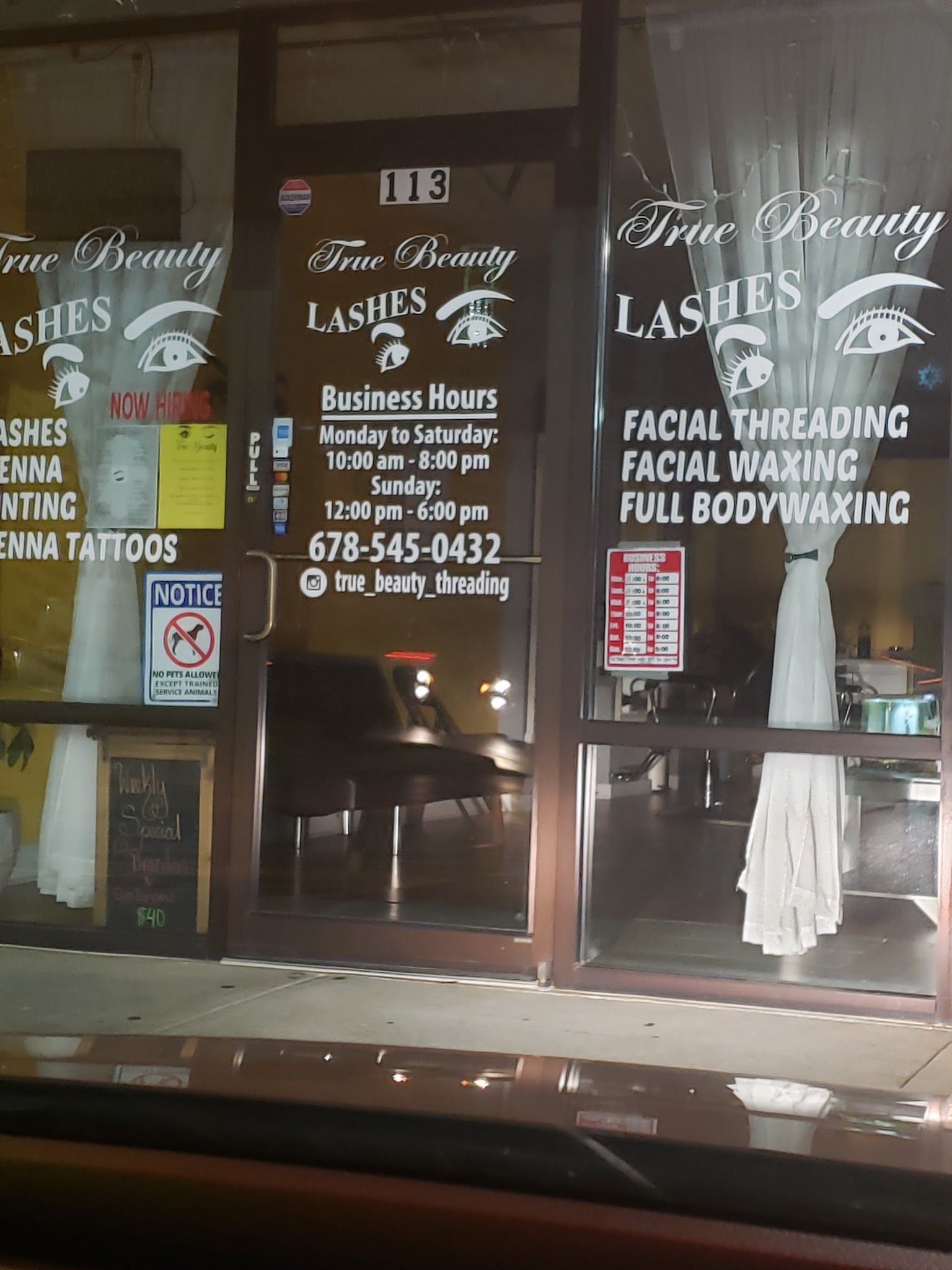 Permanent makeup work by True Beauty Threading ATL in Morrow, GA