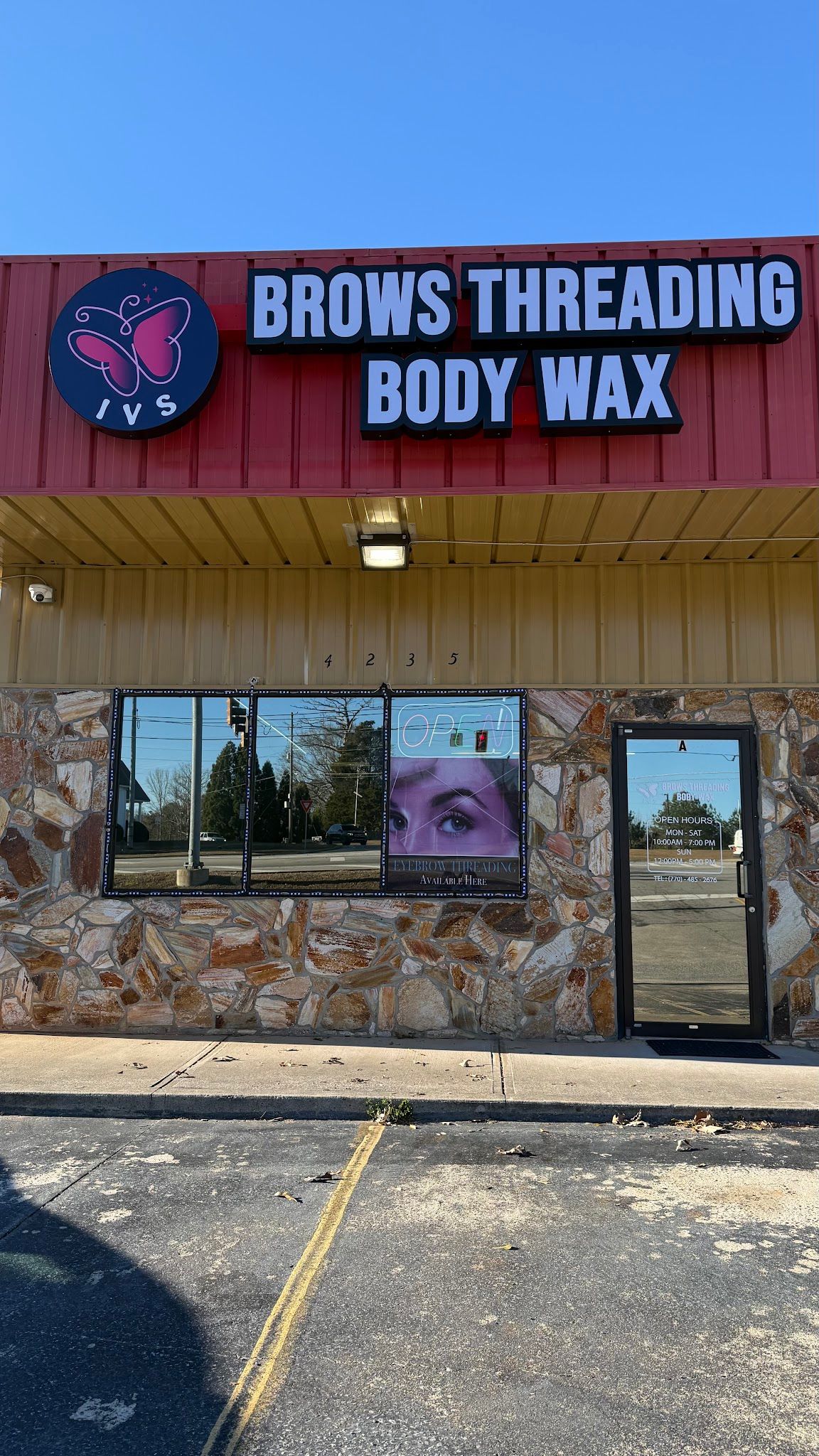 IVS BROWS THREADING AND BODY WAX — permanent makeup work